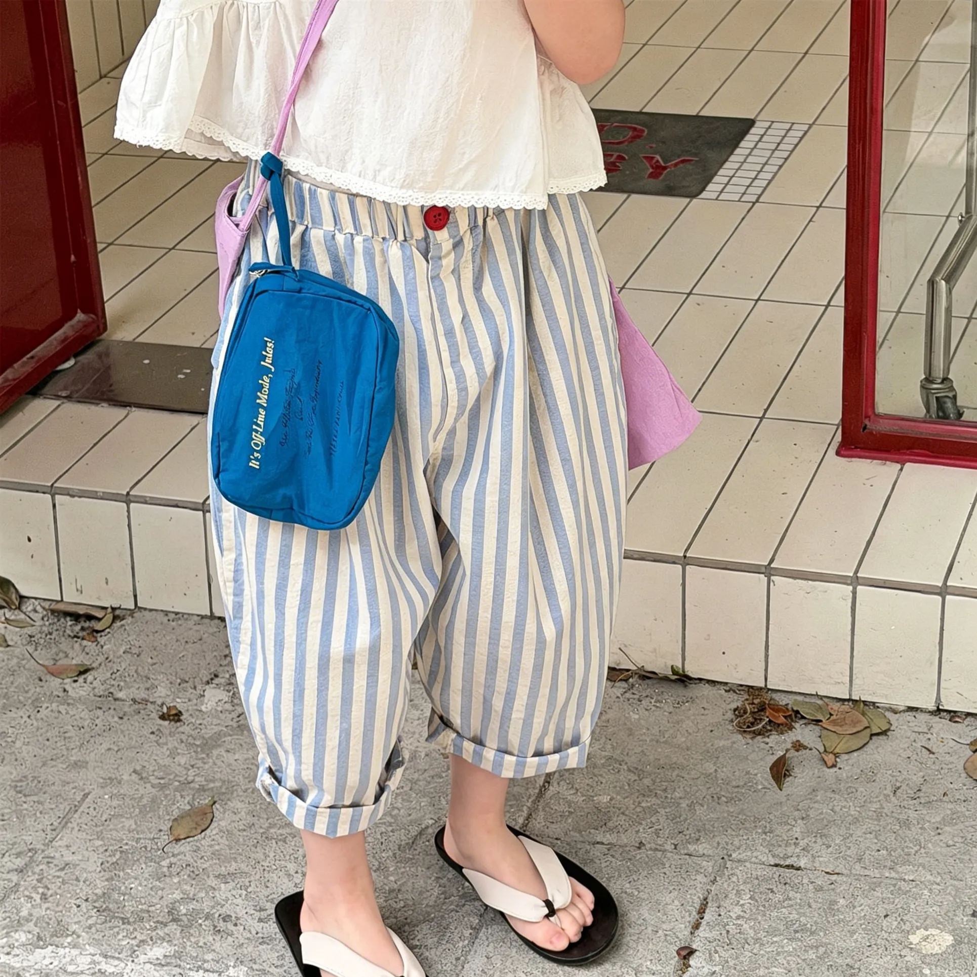 Kids Stripe or Denim Pants