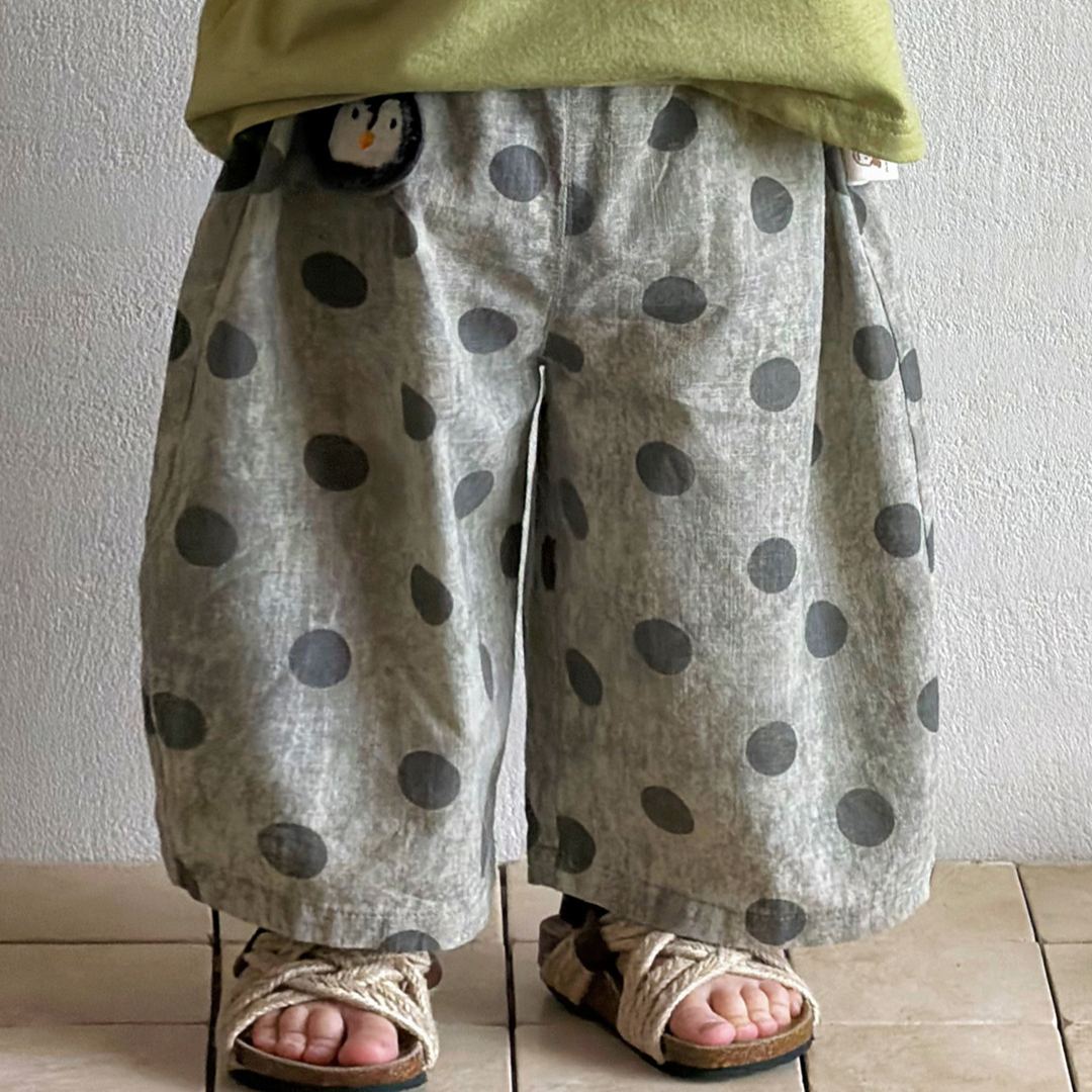 Baby Toddler Vest Top and Dots Pants Set