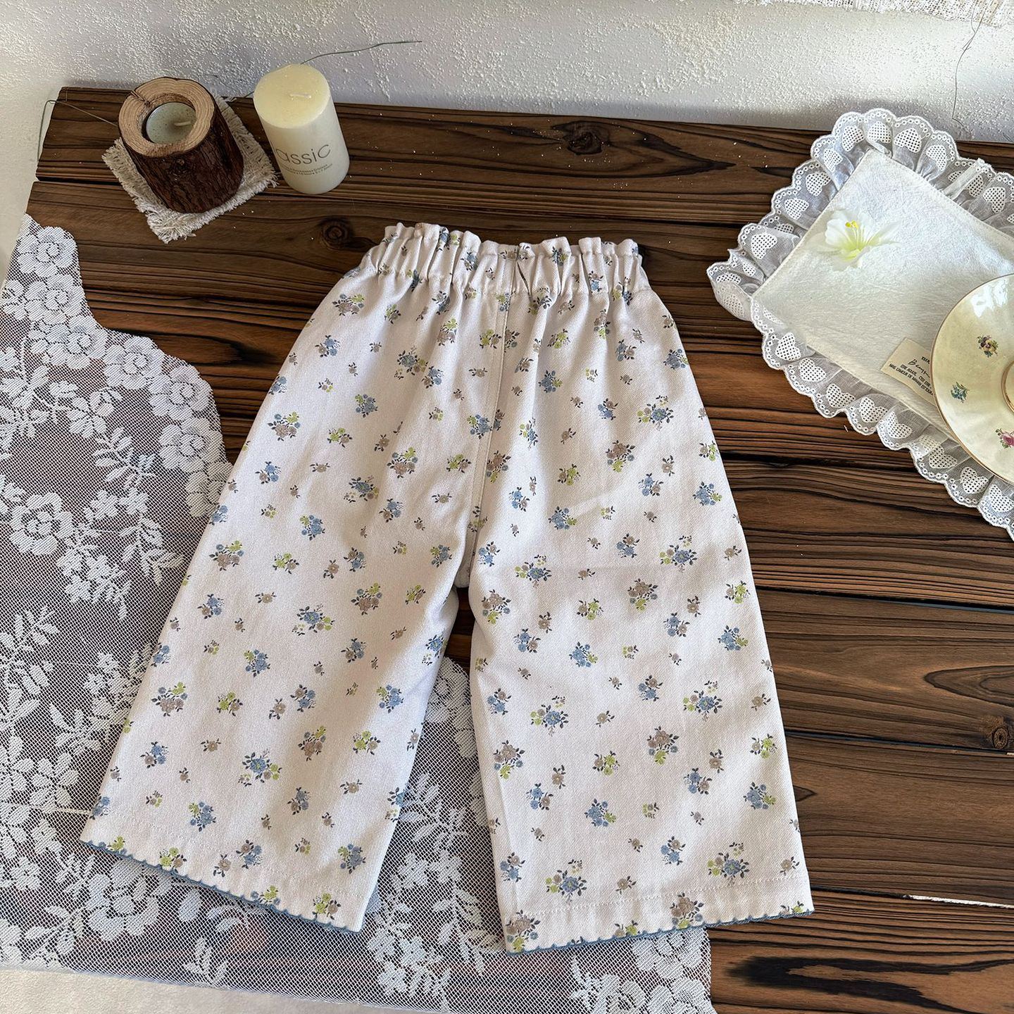 Baby& Kid Floral Pants