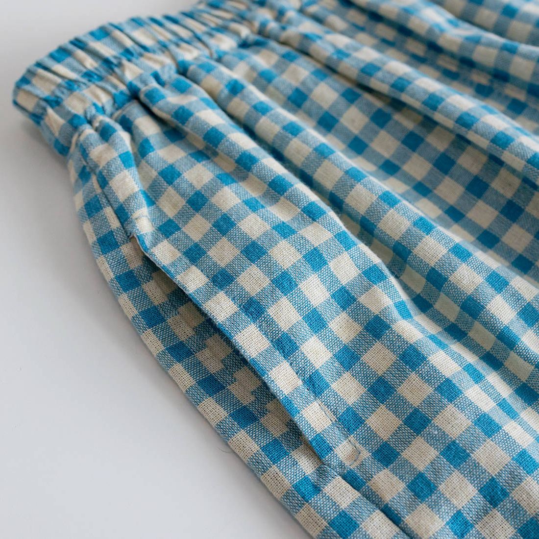 Baby& Kid Plaid Casual Jogger Pants 