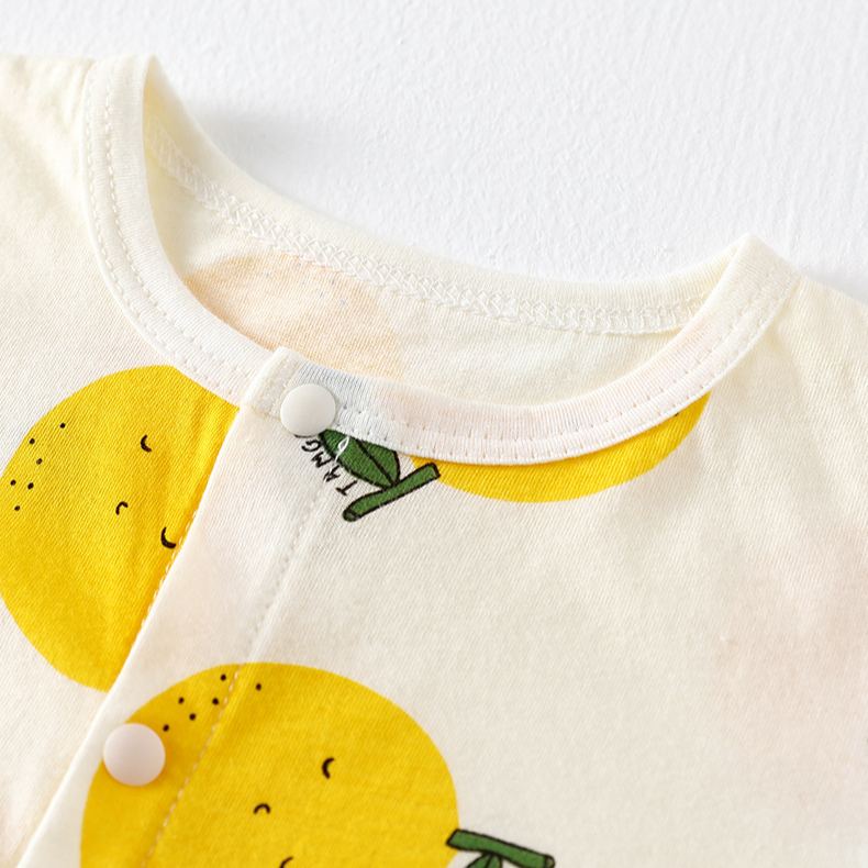 Baby Yellow Tangerine Onesie
