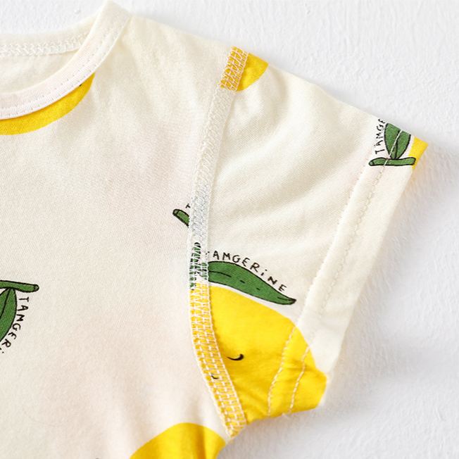 Baby Yellow Tangerine Onesie
