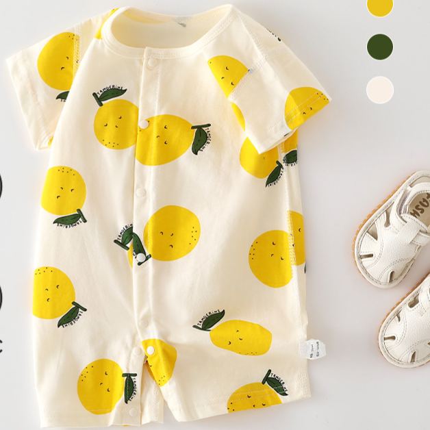 Baby Yellow Tangerine Onesie