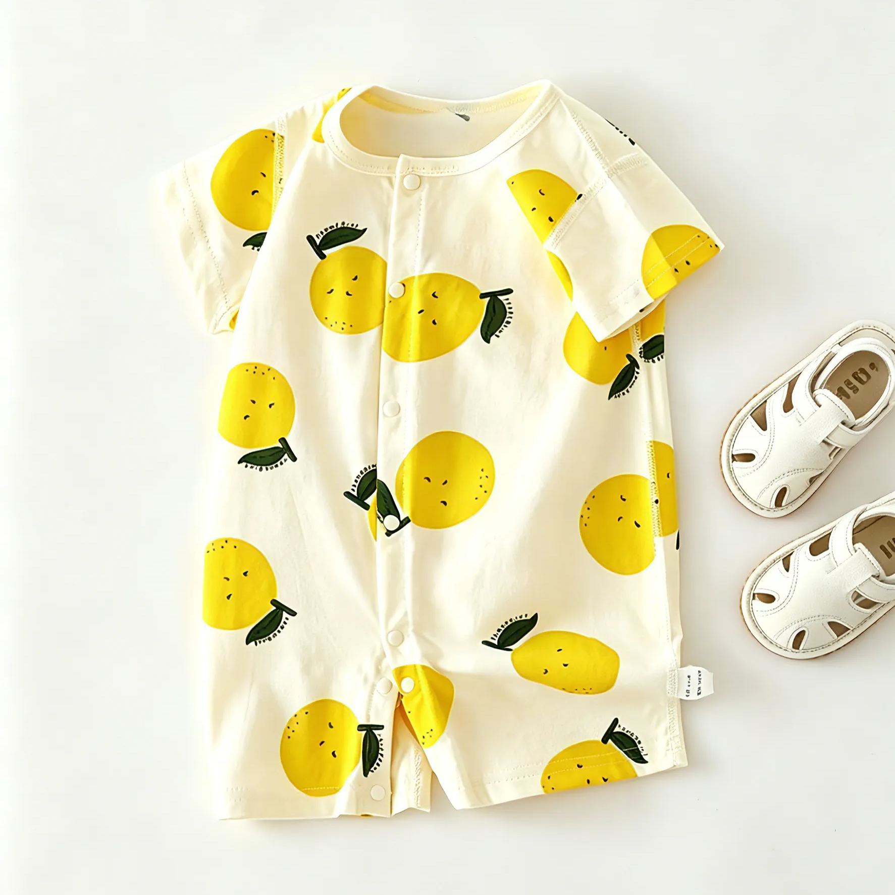 Baby Yellow Tangerine Onesie