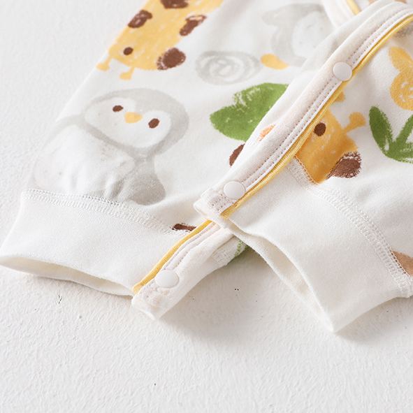Baby Animal Paradise and Flower Onesie