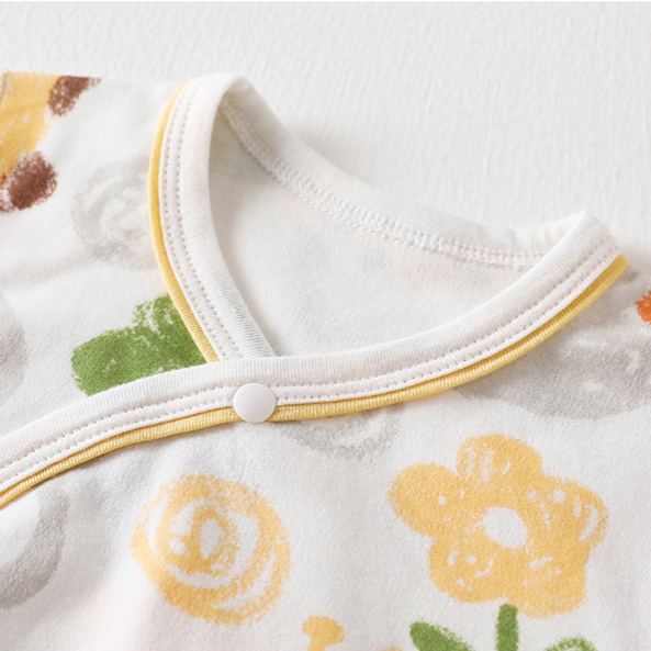 Baby Animal Paradise and Flower Onesie