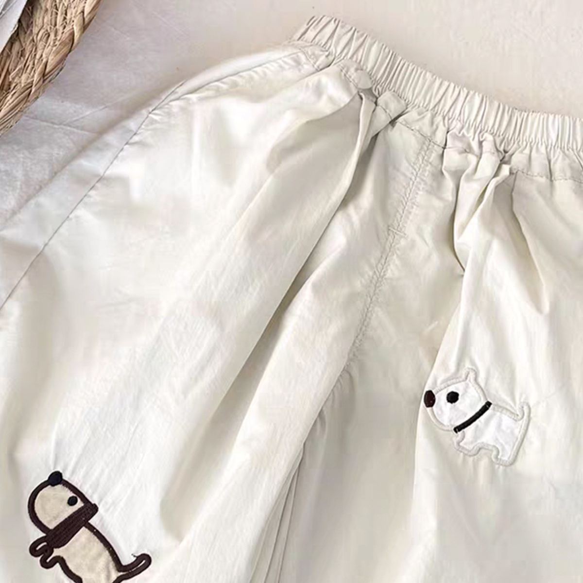 Kids Cute Cartoon Puppy Pants