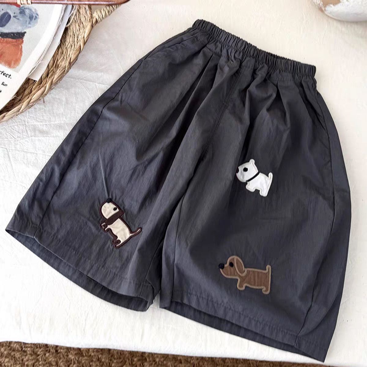 Kids Cute Cartoon Dog Pants