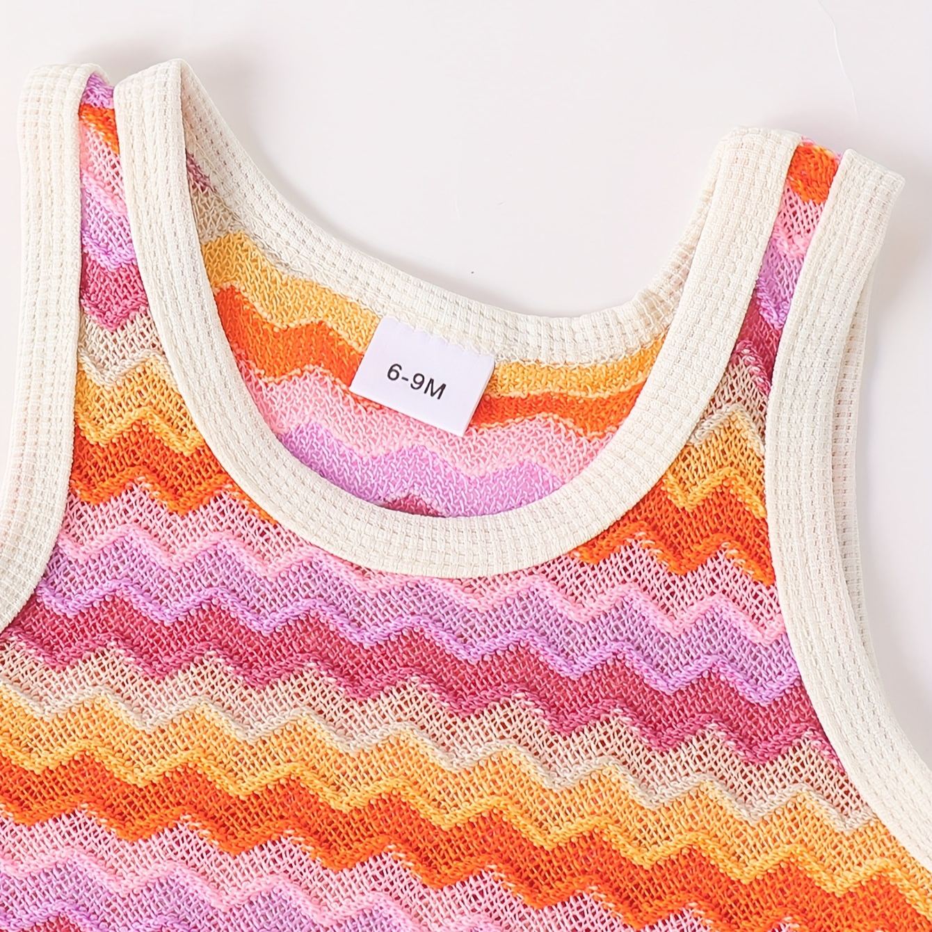 Baby Toddler Su Stripes Vest Top and Denim Shorts Set