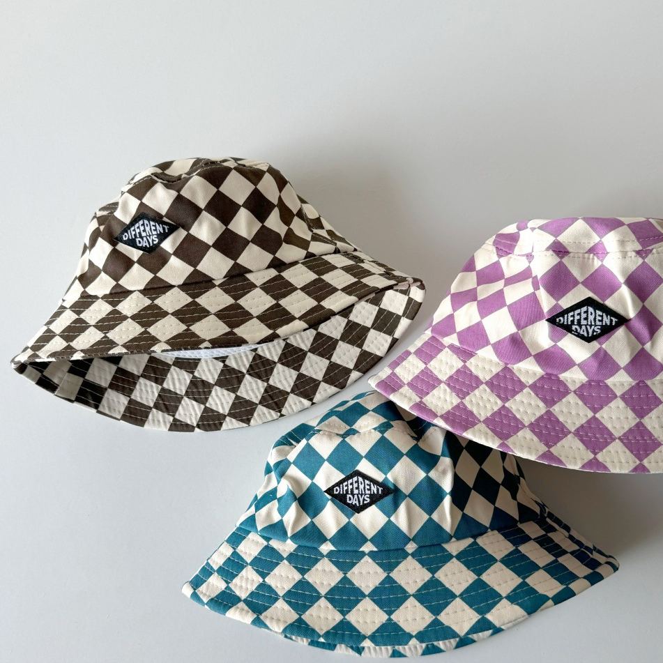 Baby Toddler Checkerboard Bucket Hat