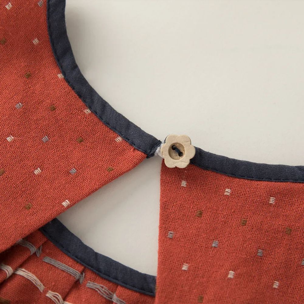 Kids Dots Folds Red Vest Top and Skirt Set