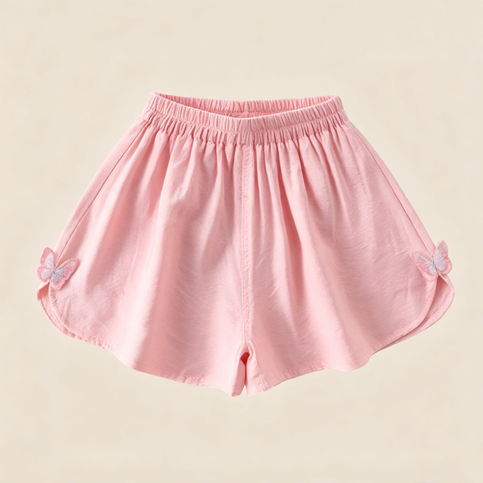 Baby Toddler New Chinese Style Butterfly Flower Top and Pants Set