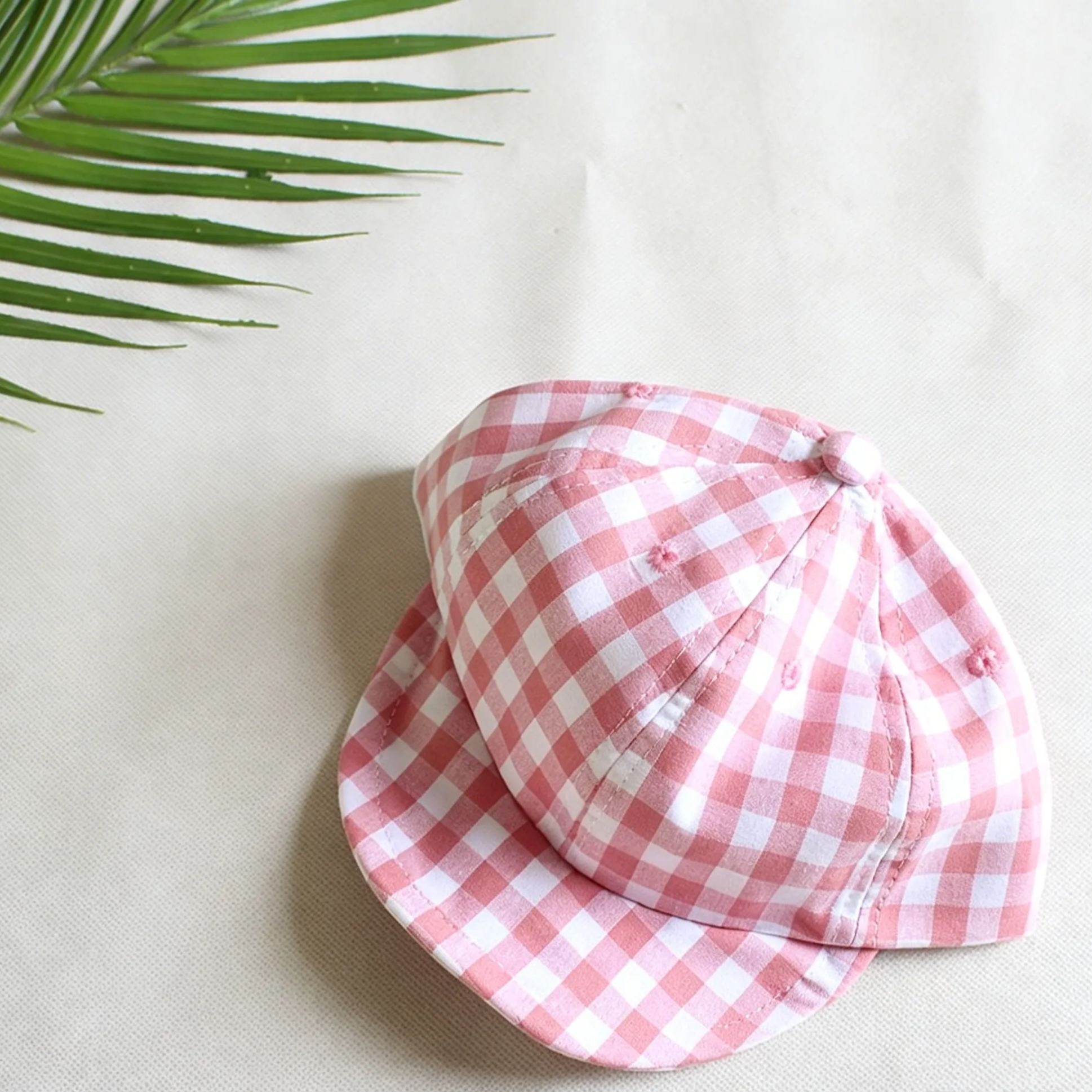 Baby Toddler Checkerboard Baseball Hat