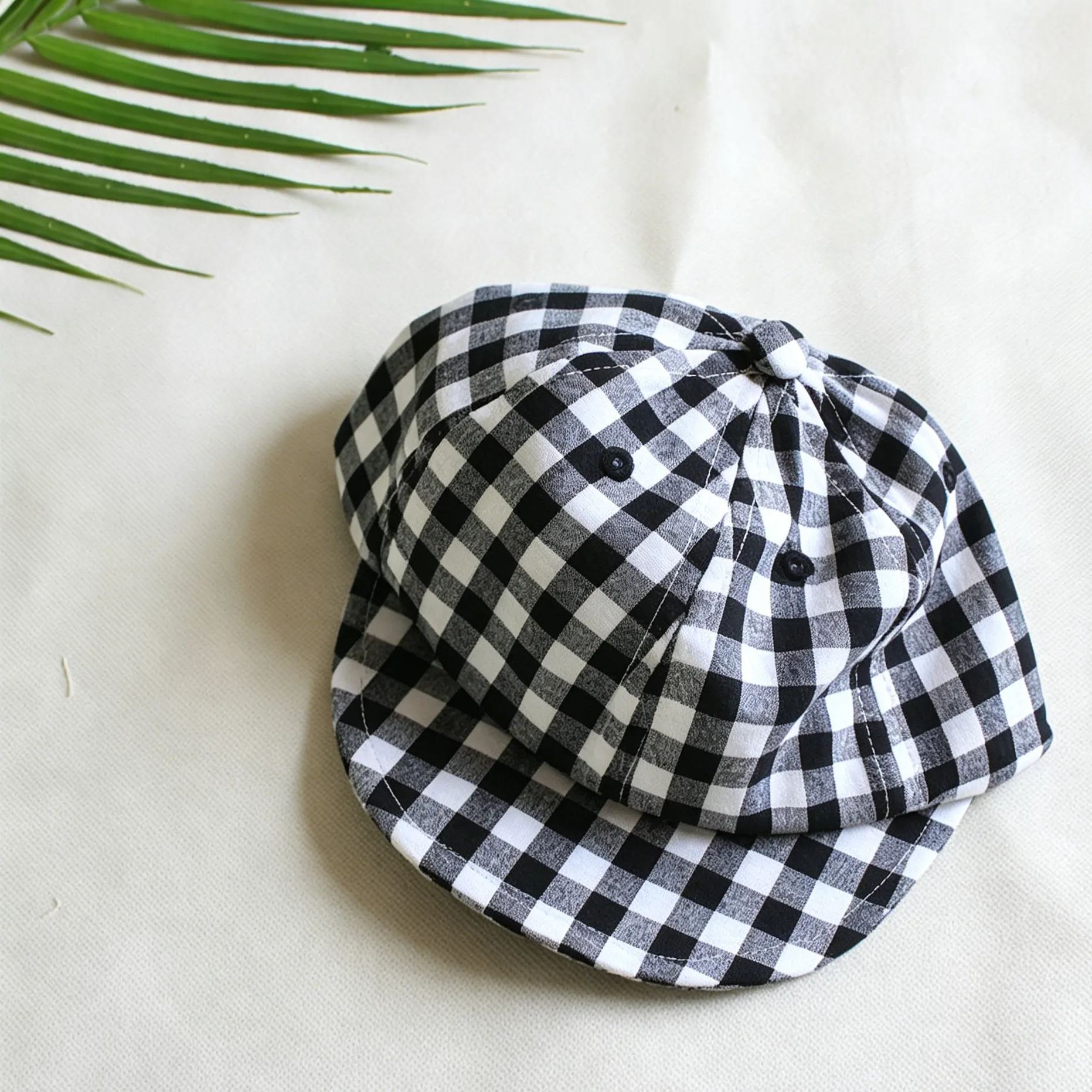 Baby Toddler Checkerboard Baseball Hat