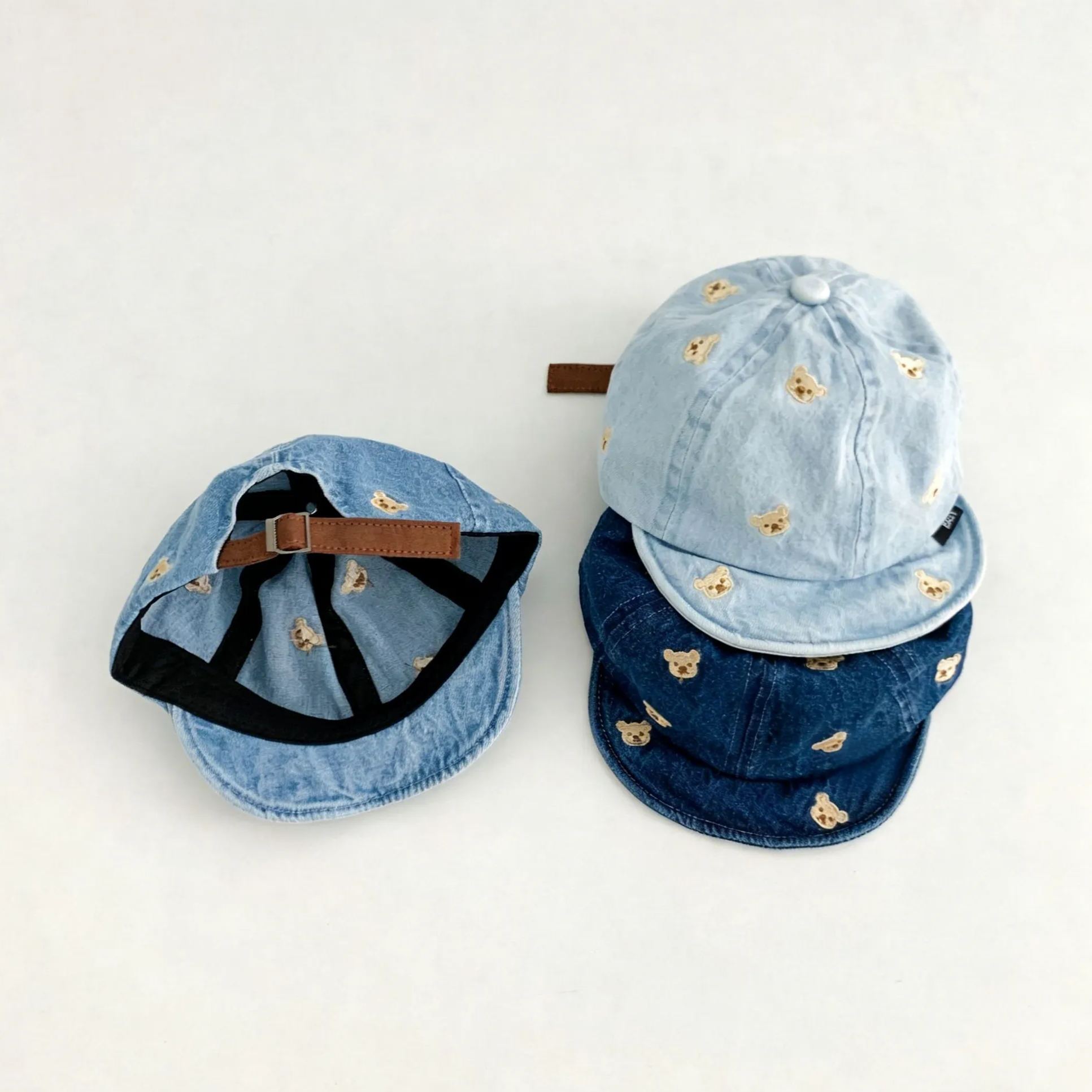 Baby Toddler Little Bear Embroidery Cowboy Baseball Hat