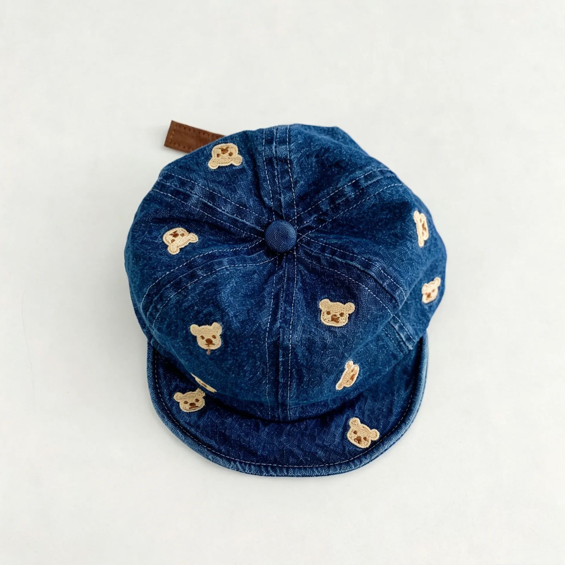 Baby Toddler Little Bear Embroidery Cowboy Baseball Hat