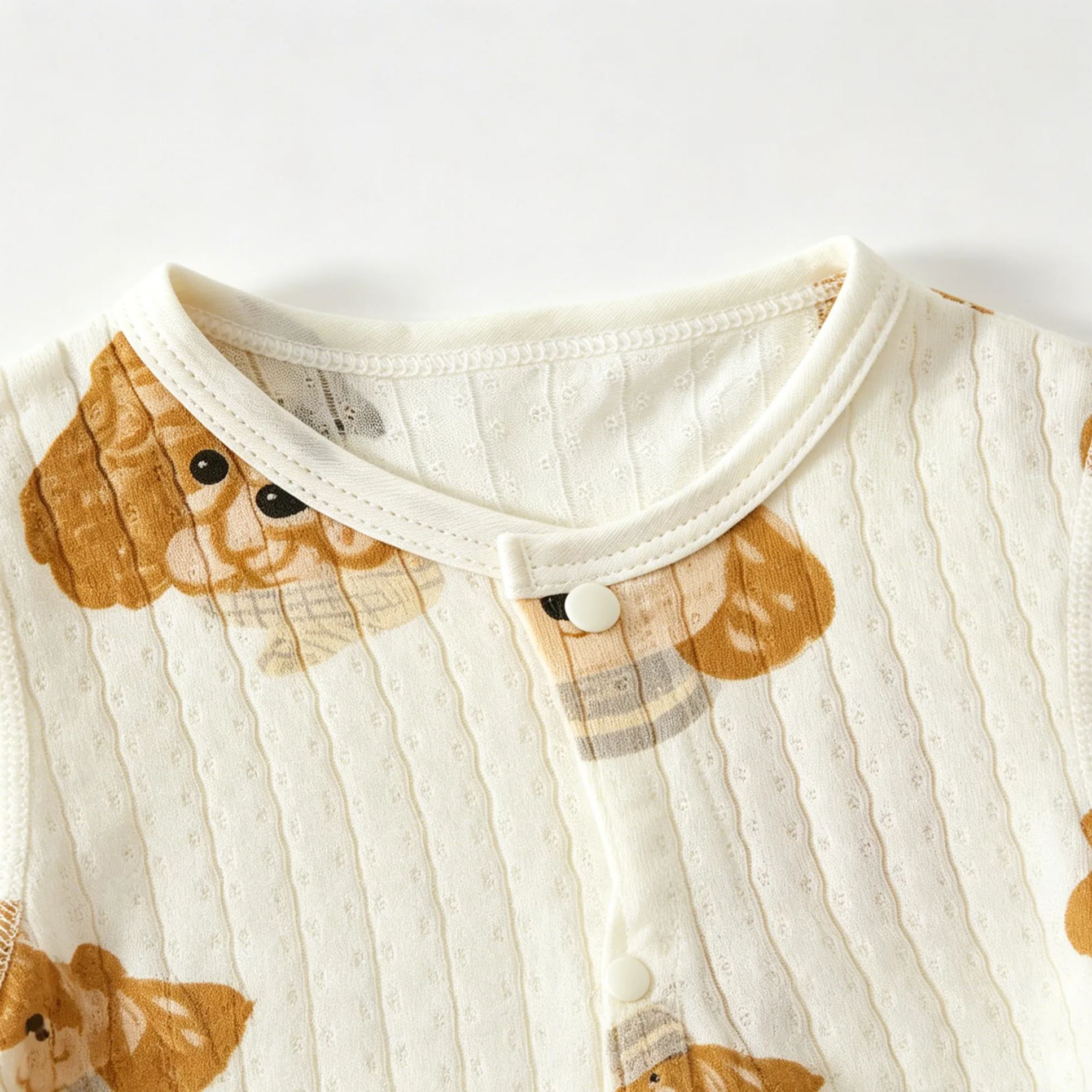 Baby Dog Stripe Onesie