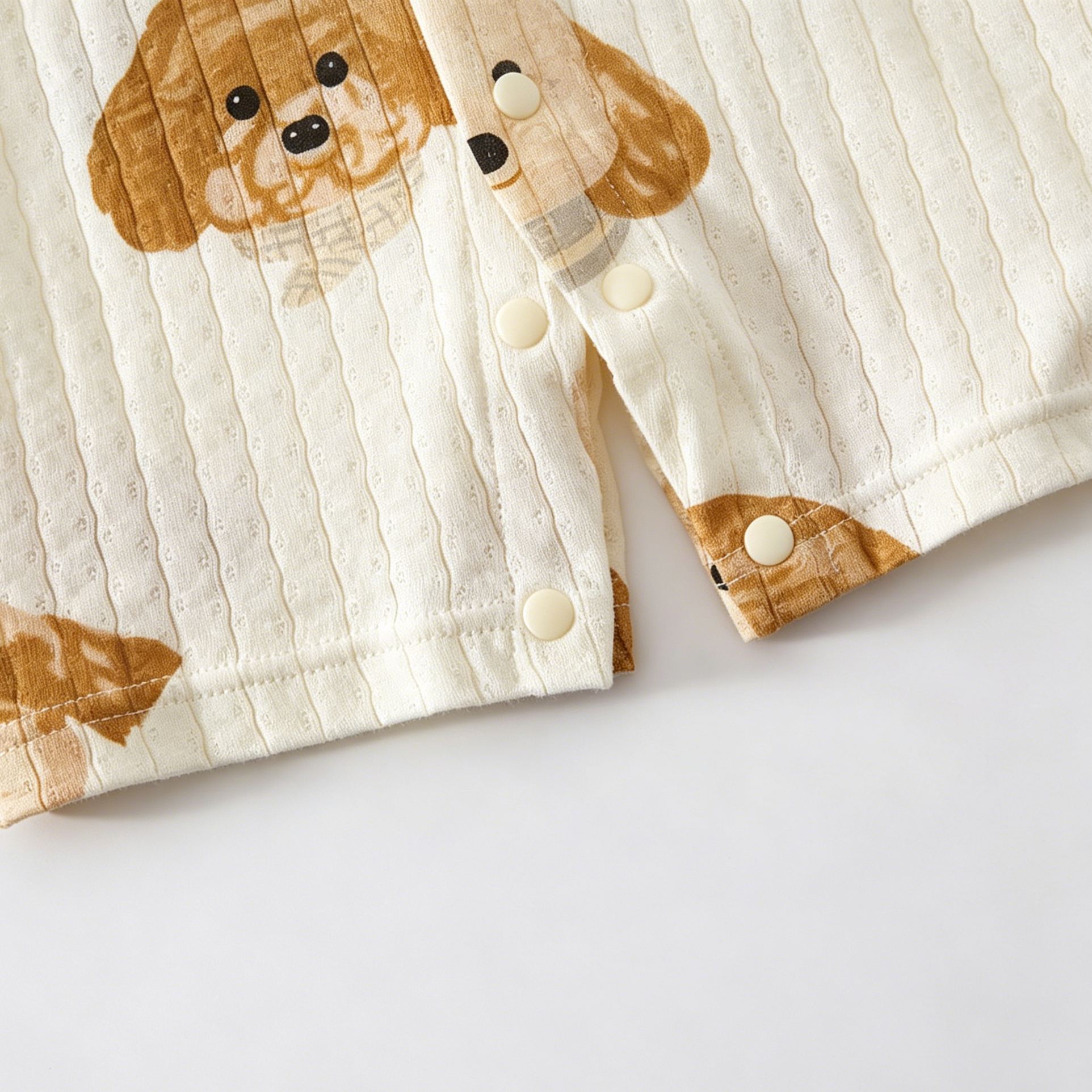 Baby Dog Stripe Onesie