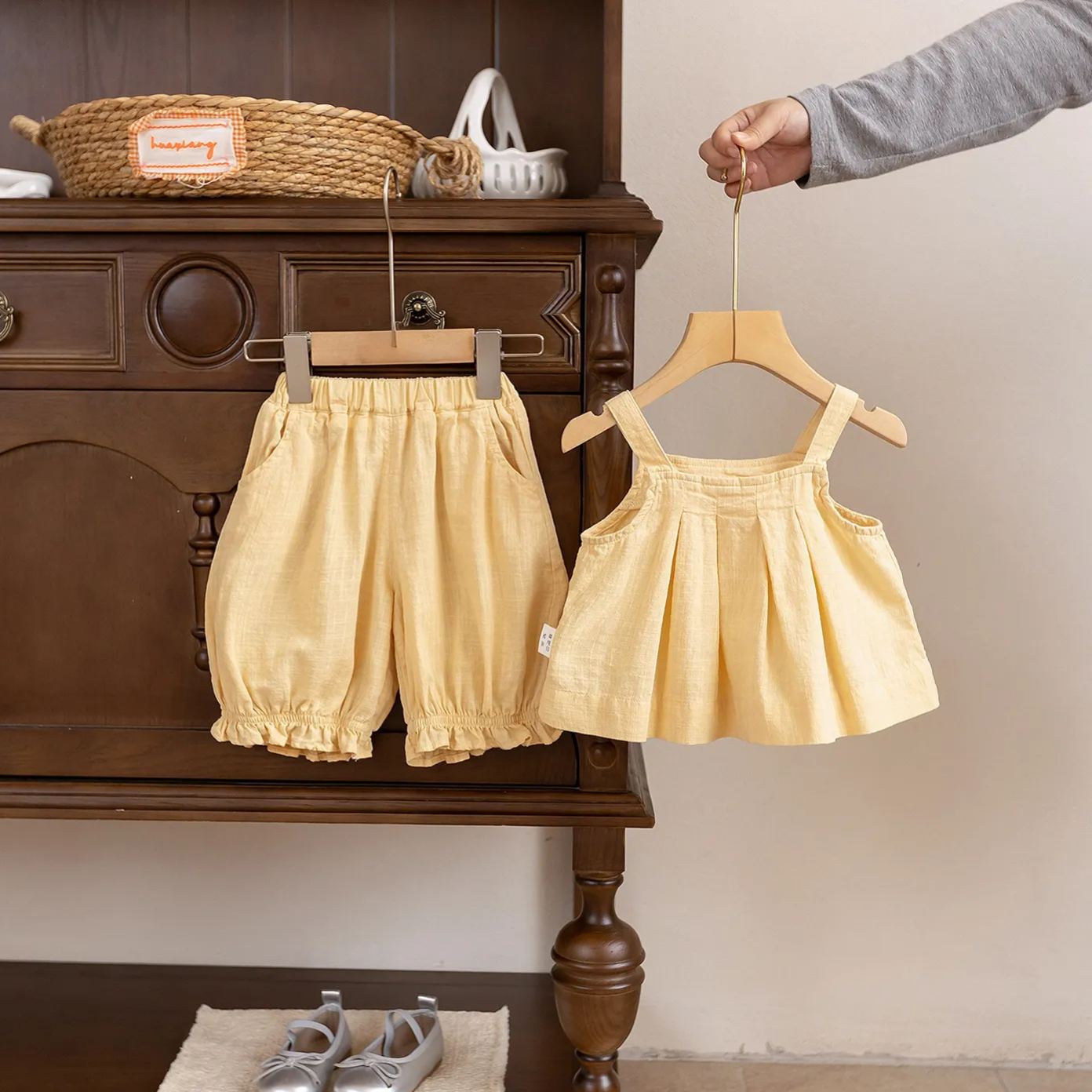 Baby Folds Camisole Top and Lantern Pants Set