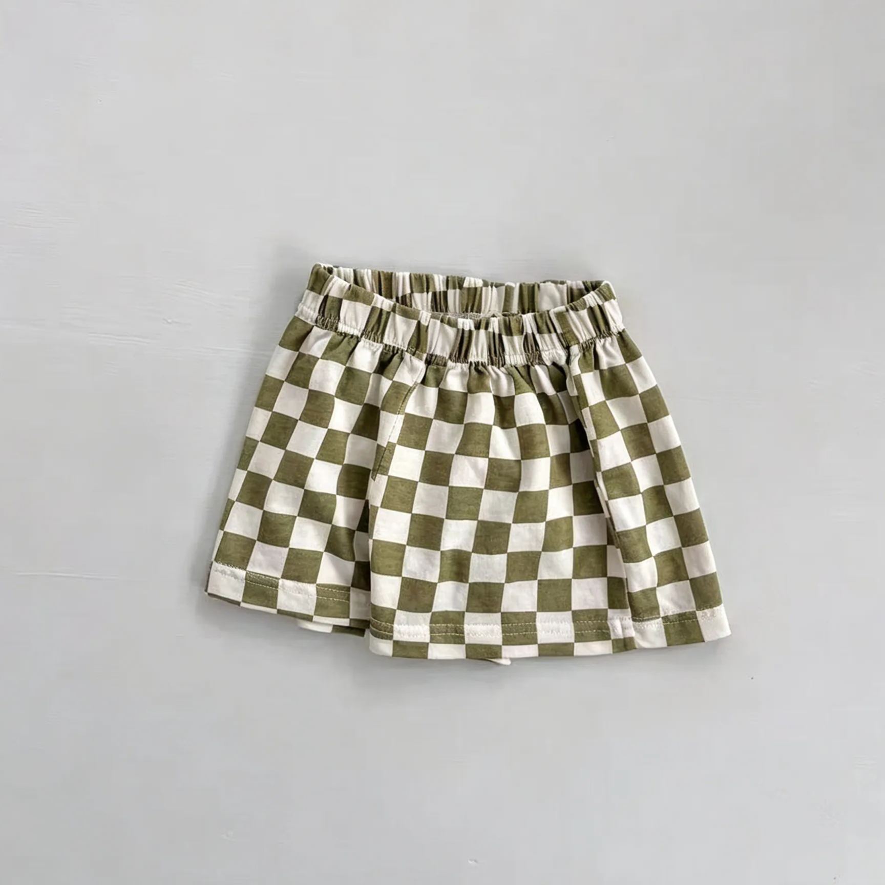 Baby& Kid Checkerboard Shorts