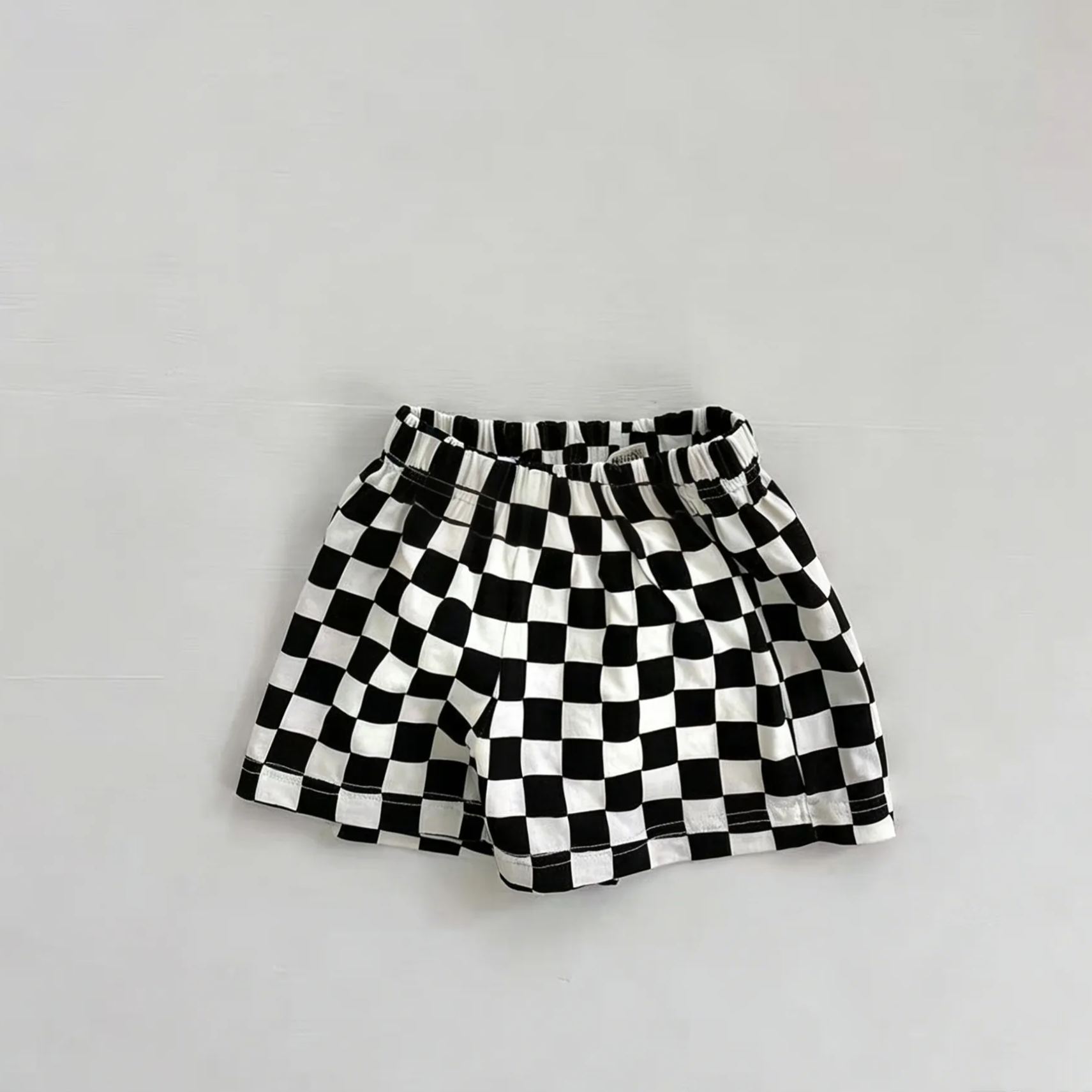 Baby& Kid Checkerboard Shorts
