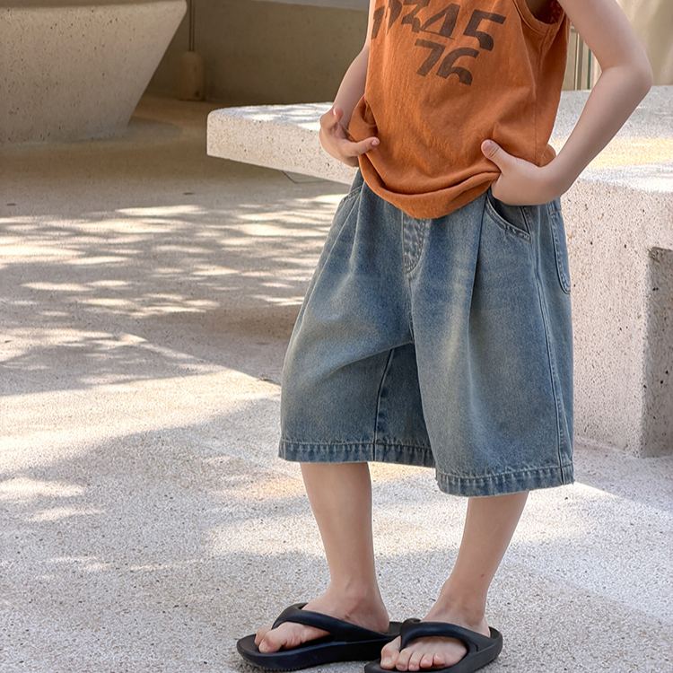 Kids Retro Washed Jeans
