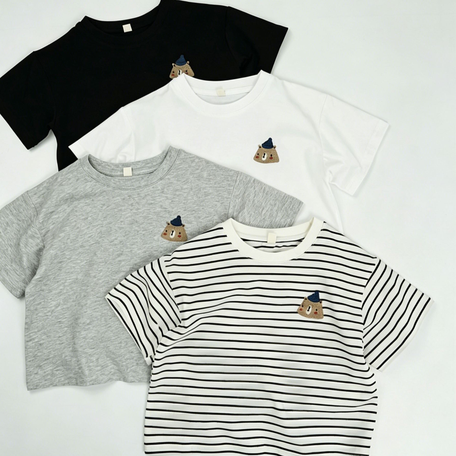 Kids Cartoon Bear T-shirt
