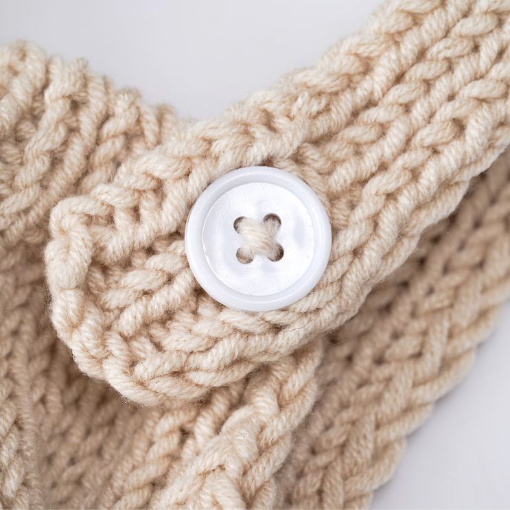 Baby Newborn Halloween Knit Overalls and Rabbit Ear Hat