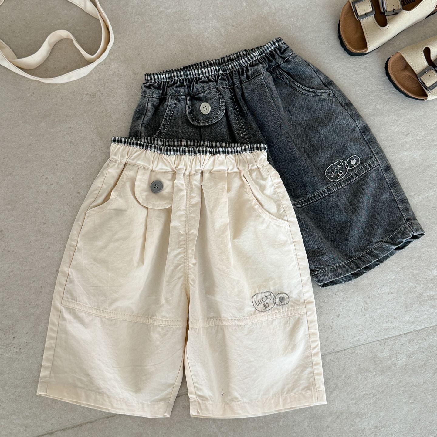 Baby Embroidery Pattern Pants