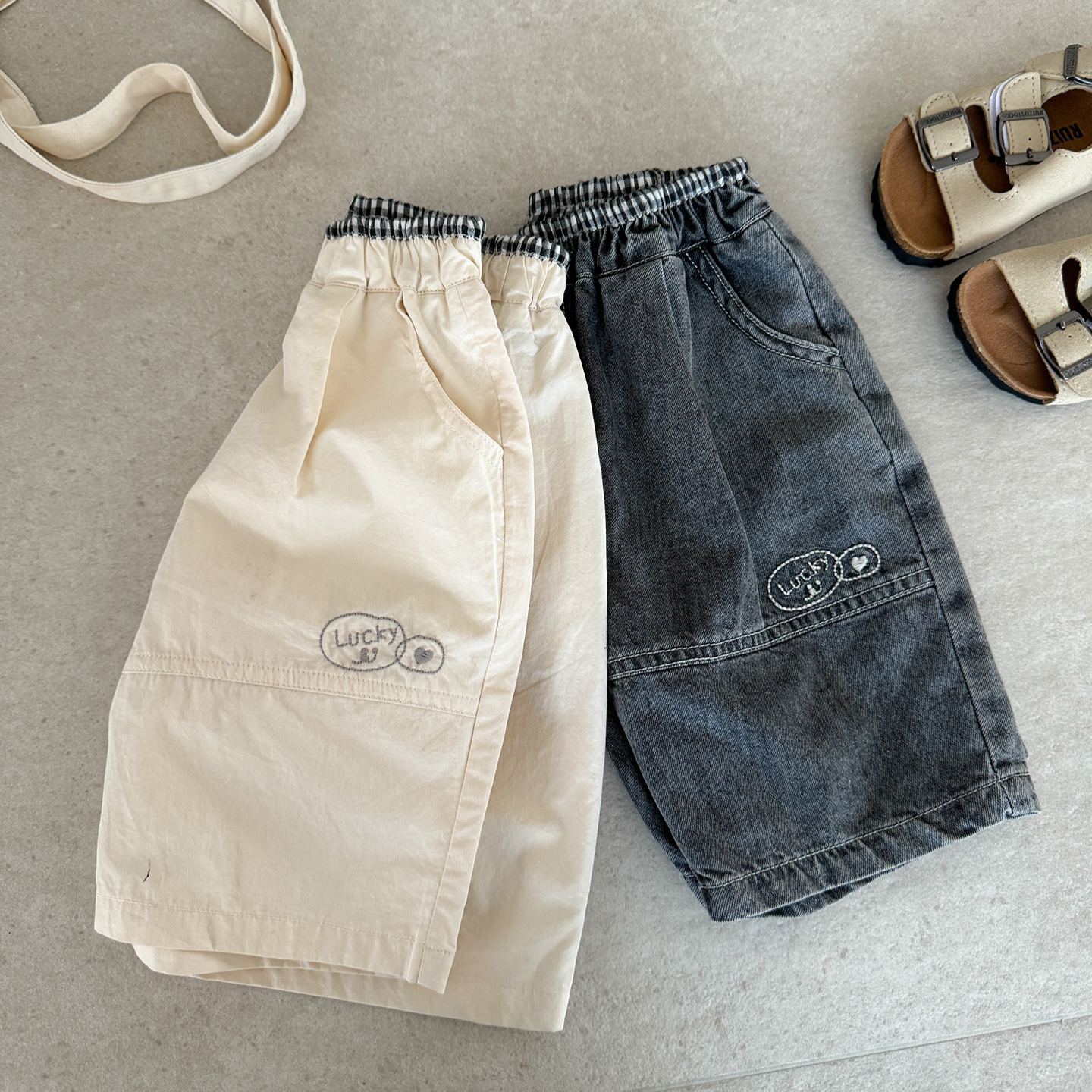 Baby Embroidery Pattern Pants