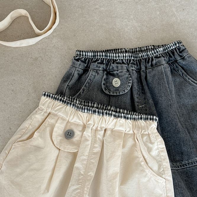 Baby Embroidery Pattern Pants