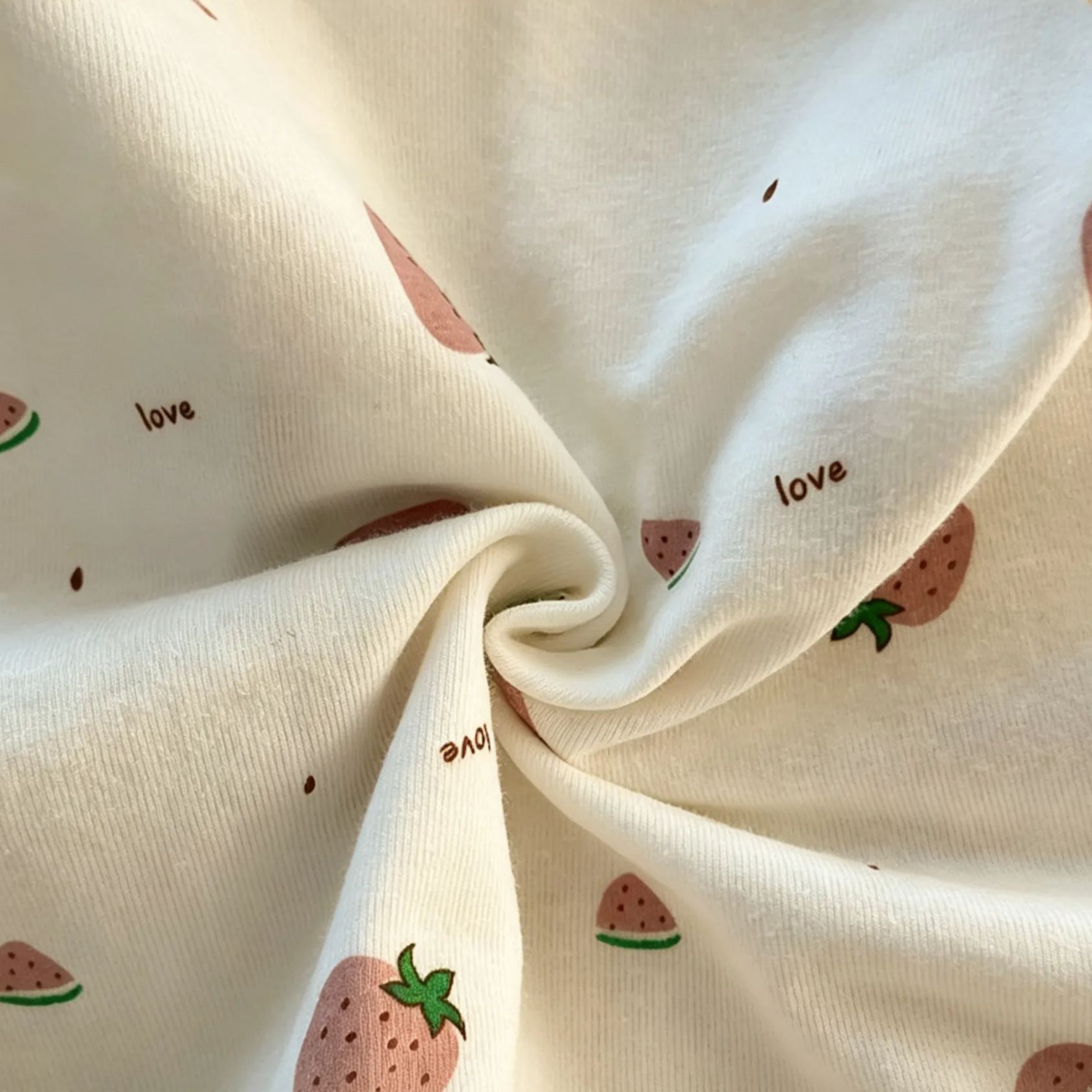 Kids Cute Cartoon Strawberry Rabbit Briefs