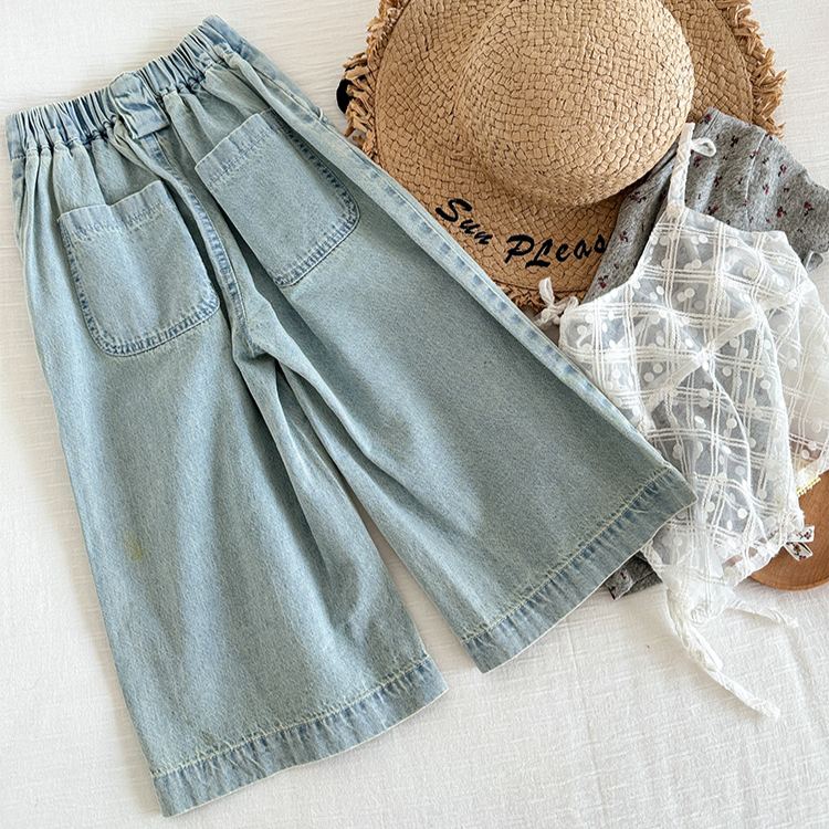 Kids Straight-Leg Denim Pants