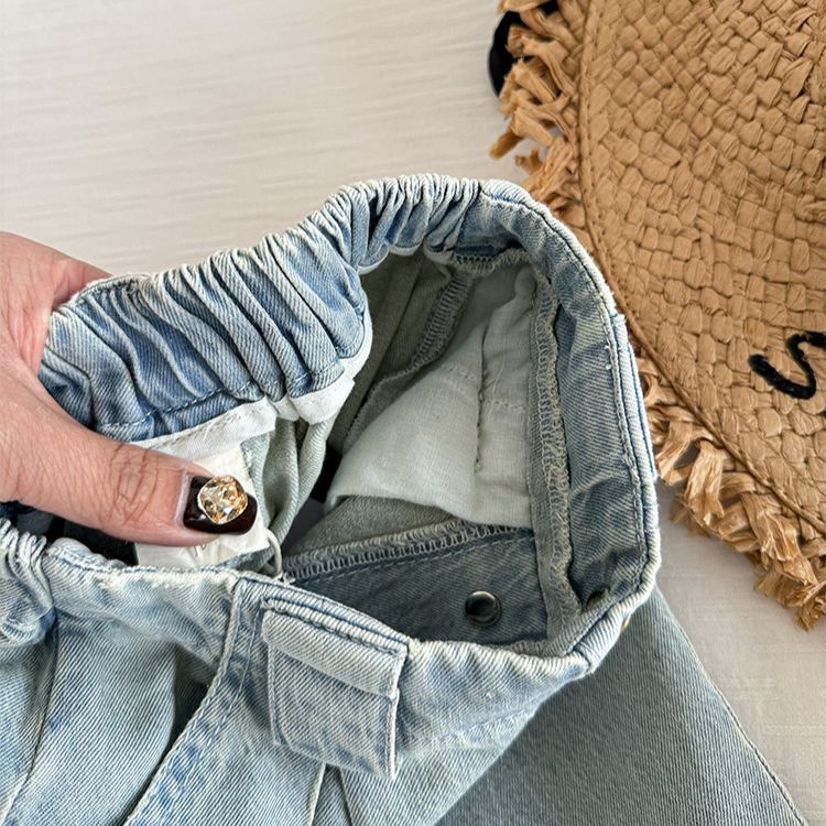 Kids Straight-Leg Denim Pants
