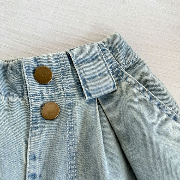 Kids Straight-Leg Denim Pants