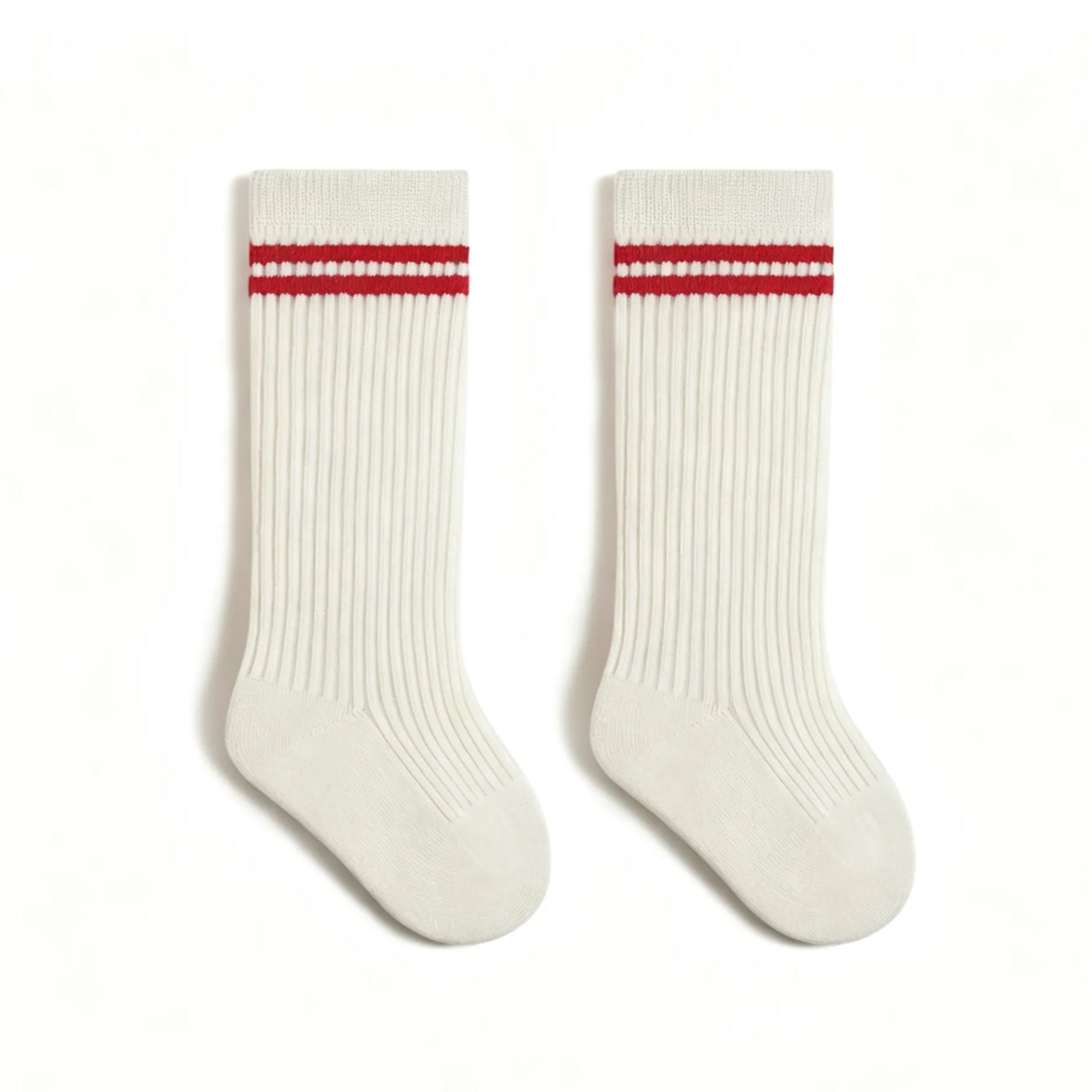 Baby & Kid Ribbed Striped Knee High Socks