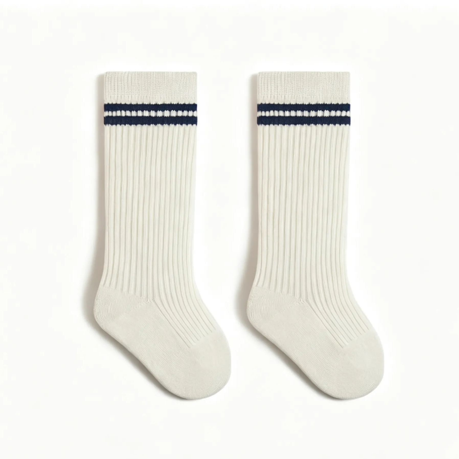 Baby & Kid Ribbed Striped Knee High Socks