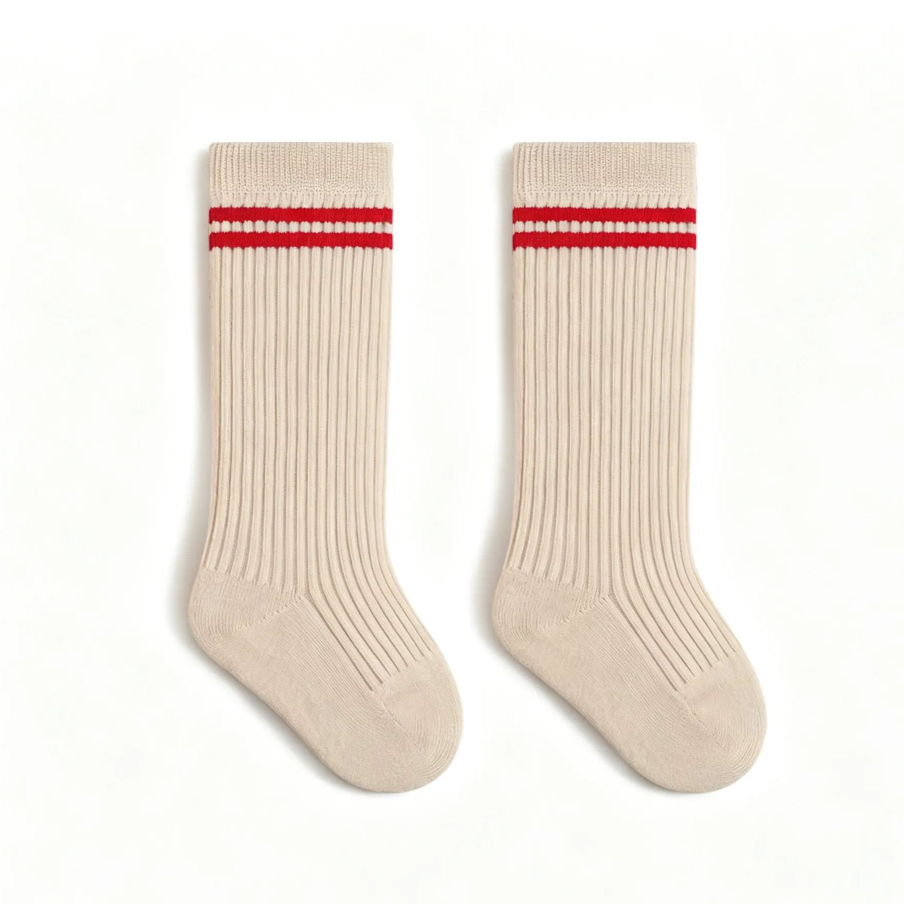 Baby & Kid Ribbed Striped Knee High Socks