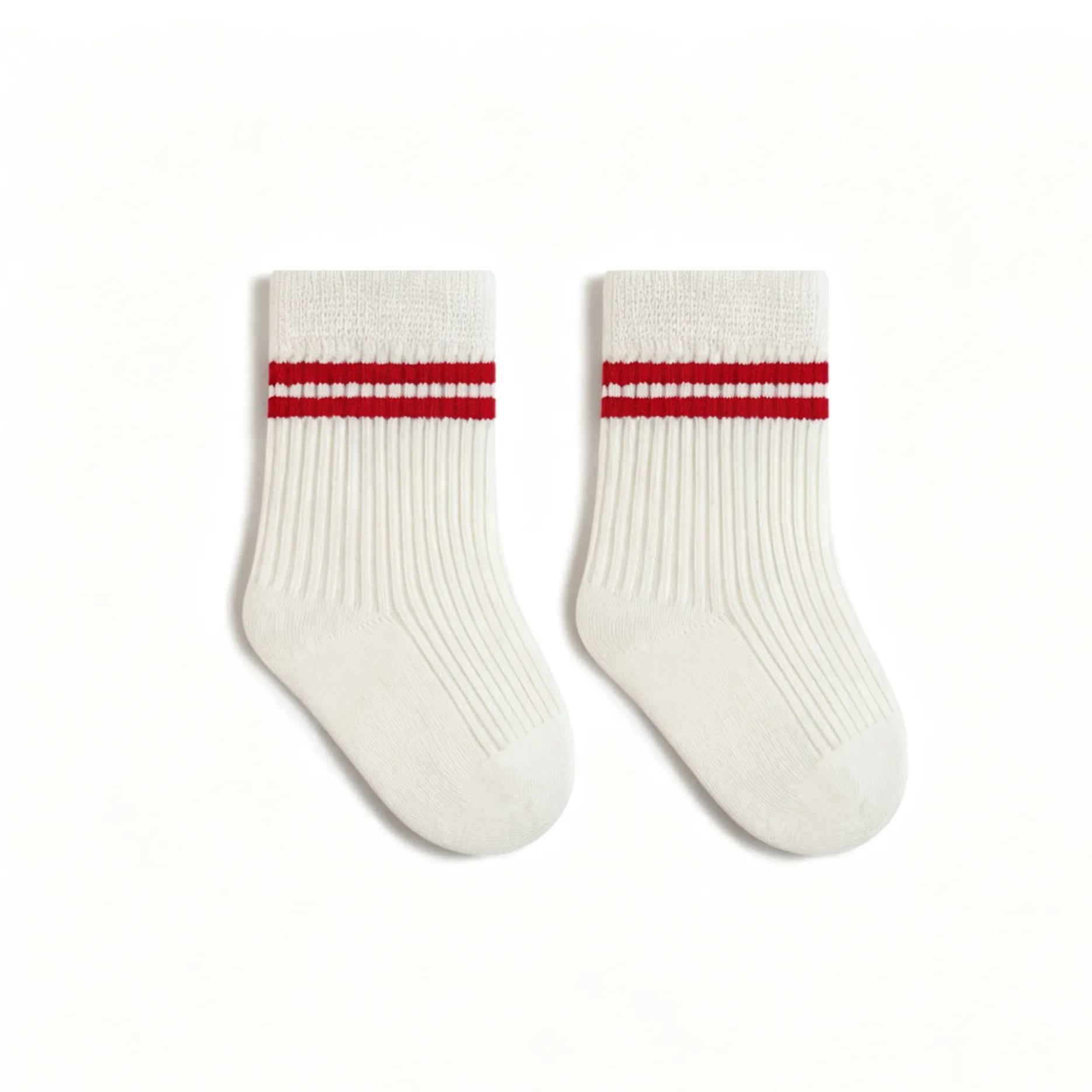 Baby & Kid Ribbed Striped Mid Calf Socks