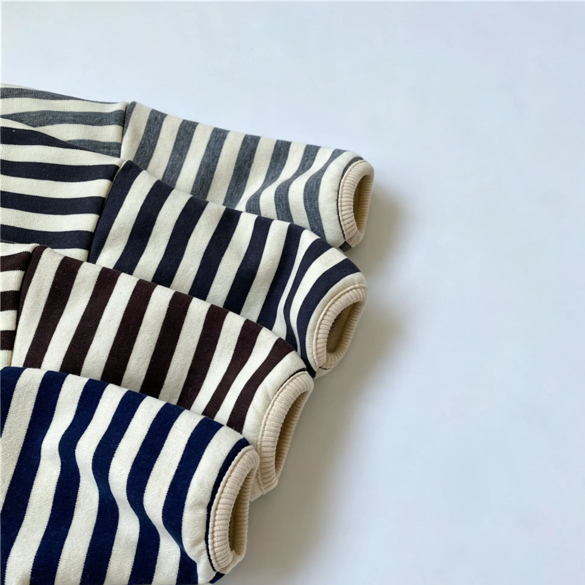 Kids Stripe Loose Fitting Sweatshirt