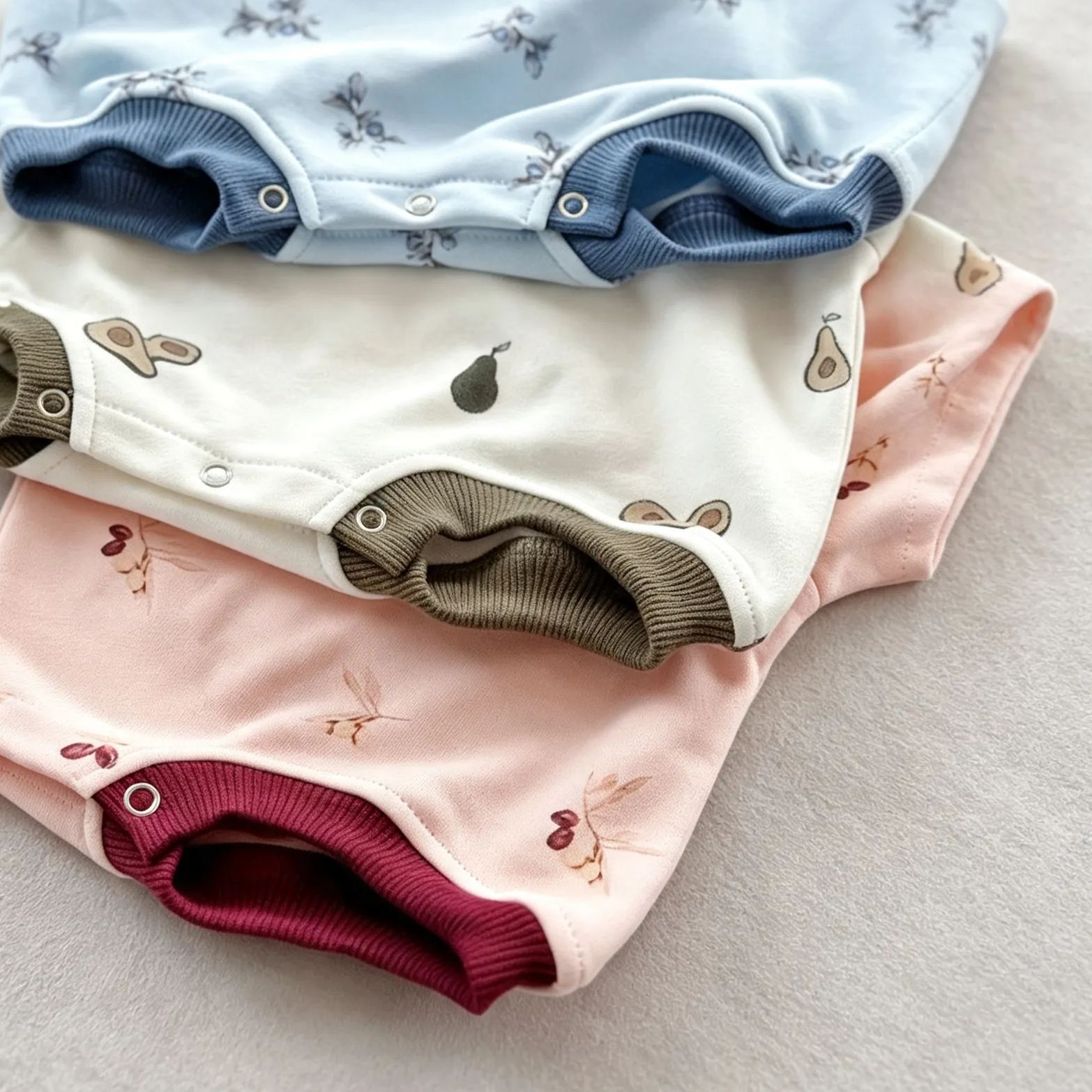 Baby Fruit Triangle Onesie