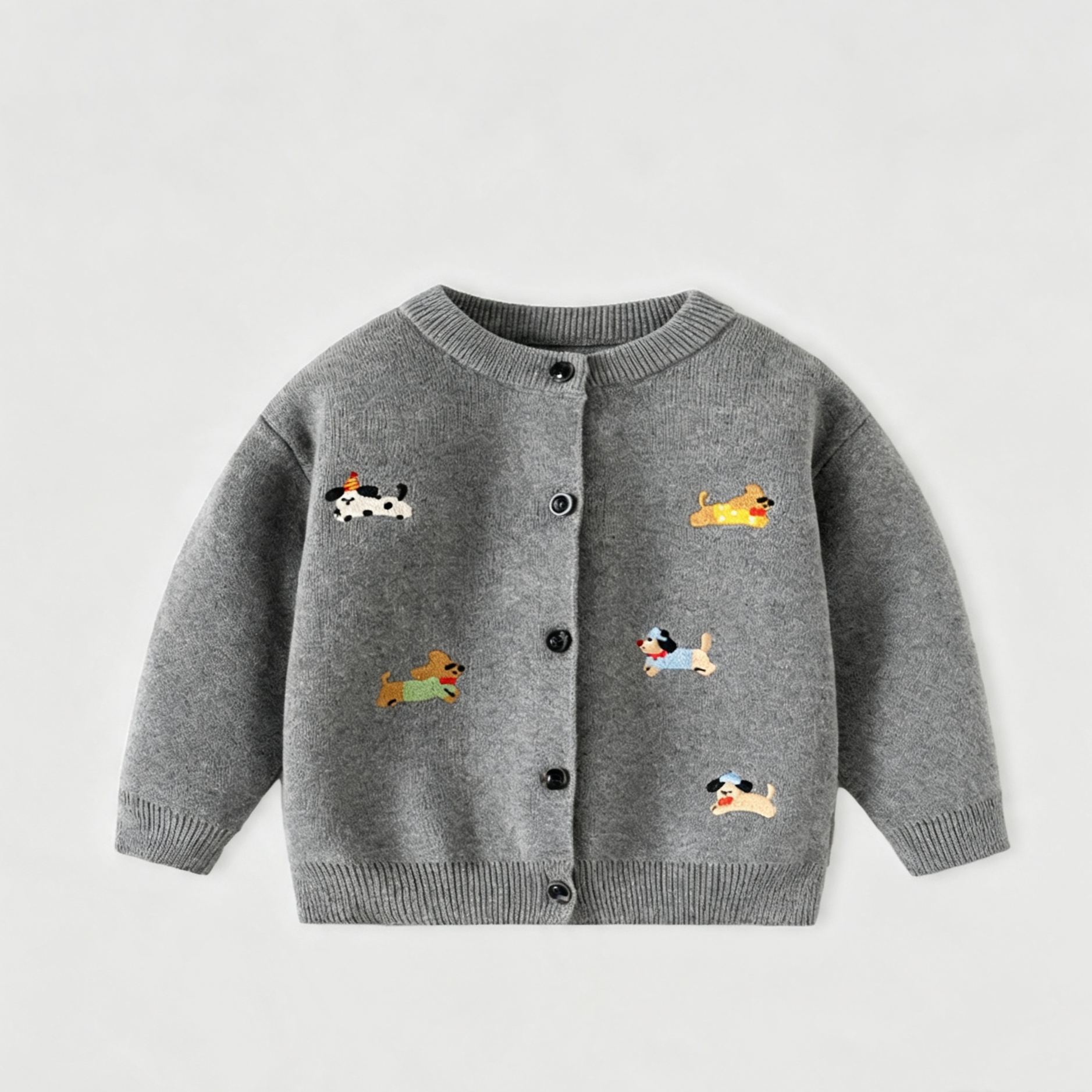 Kids Knitted Dog Sweater