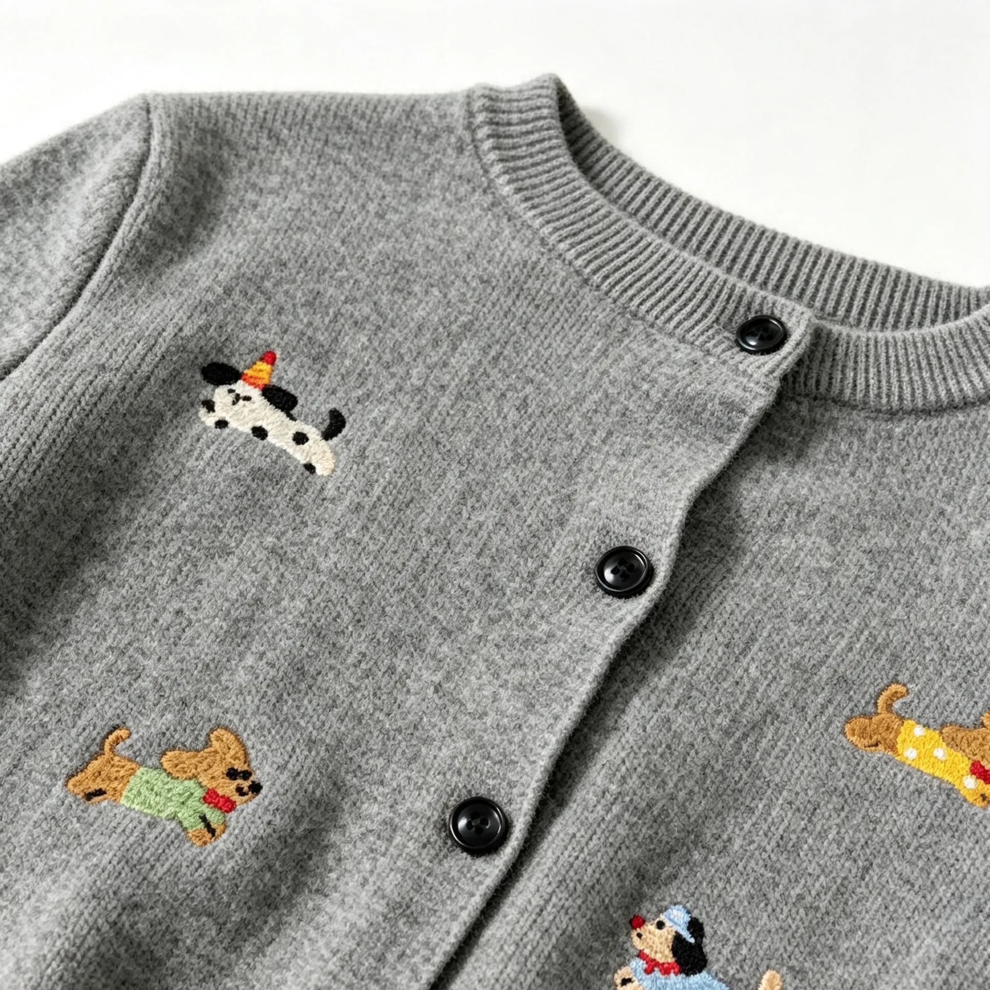 Kids Knitted Dog Sweater