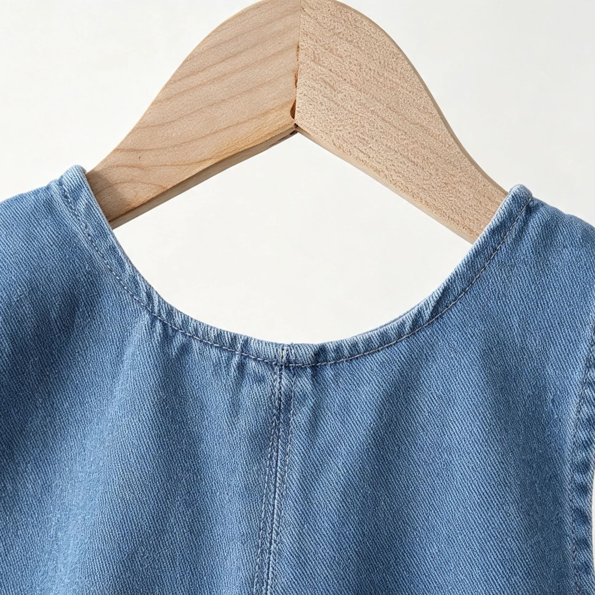 Kids Soft Denim Overalls