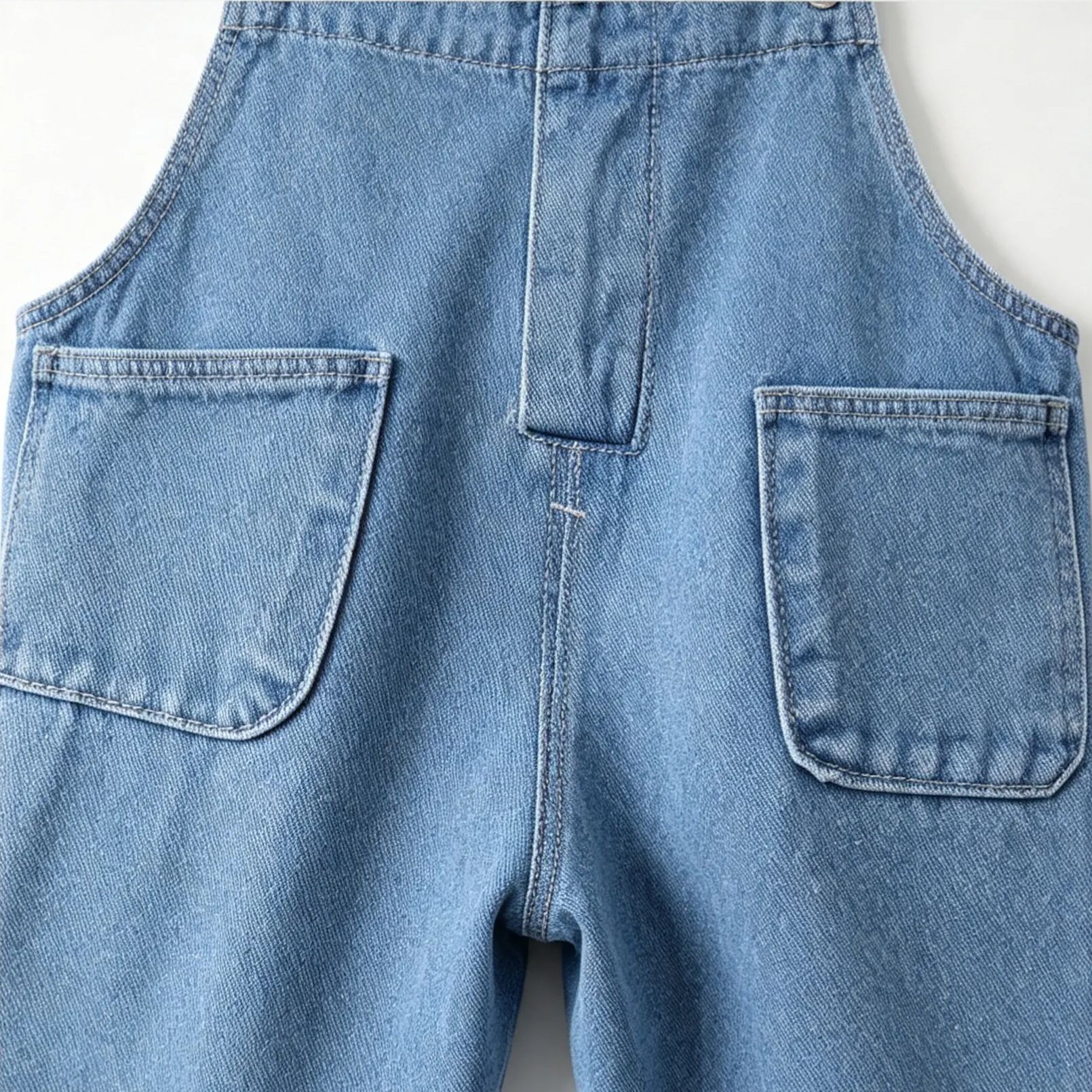 Kids Soft Denim Overalls