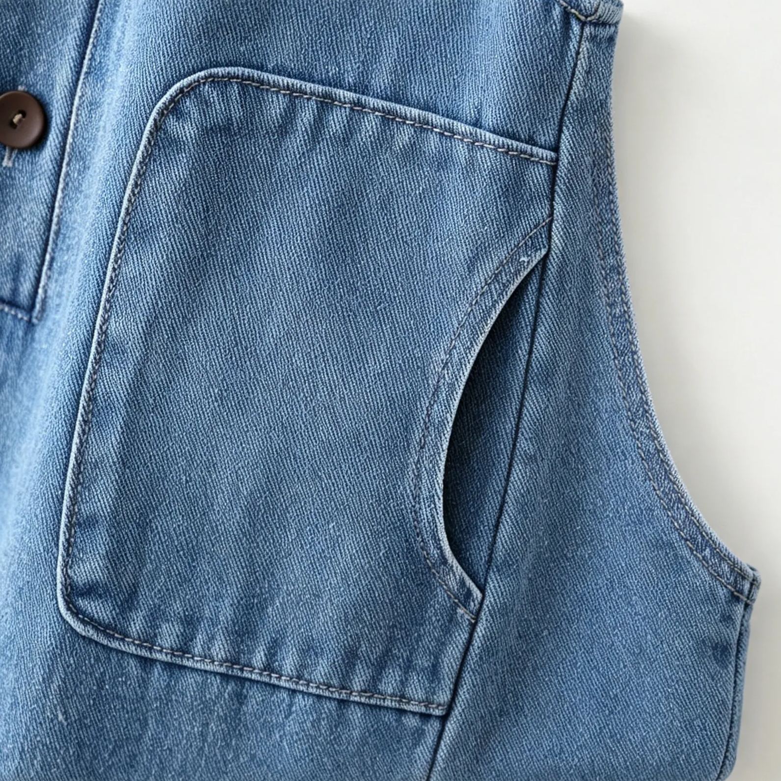 Kids Soft Denim Overalls