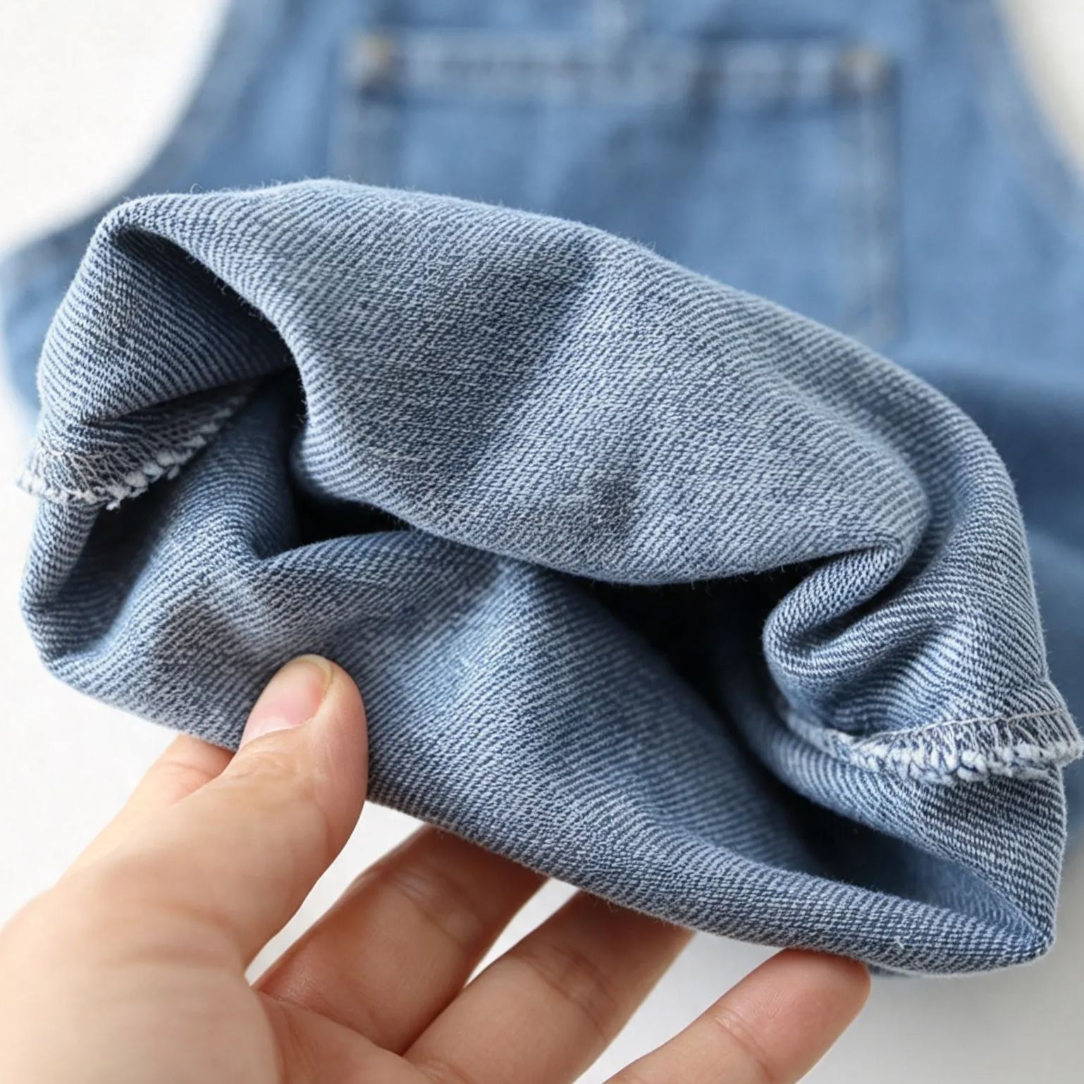 Kids Soft Denim Overalls