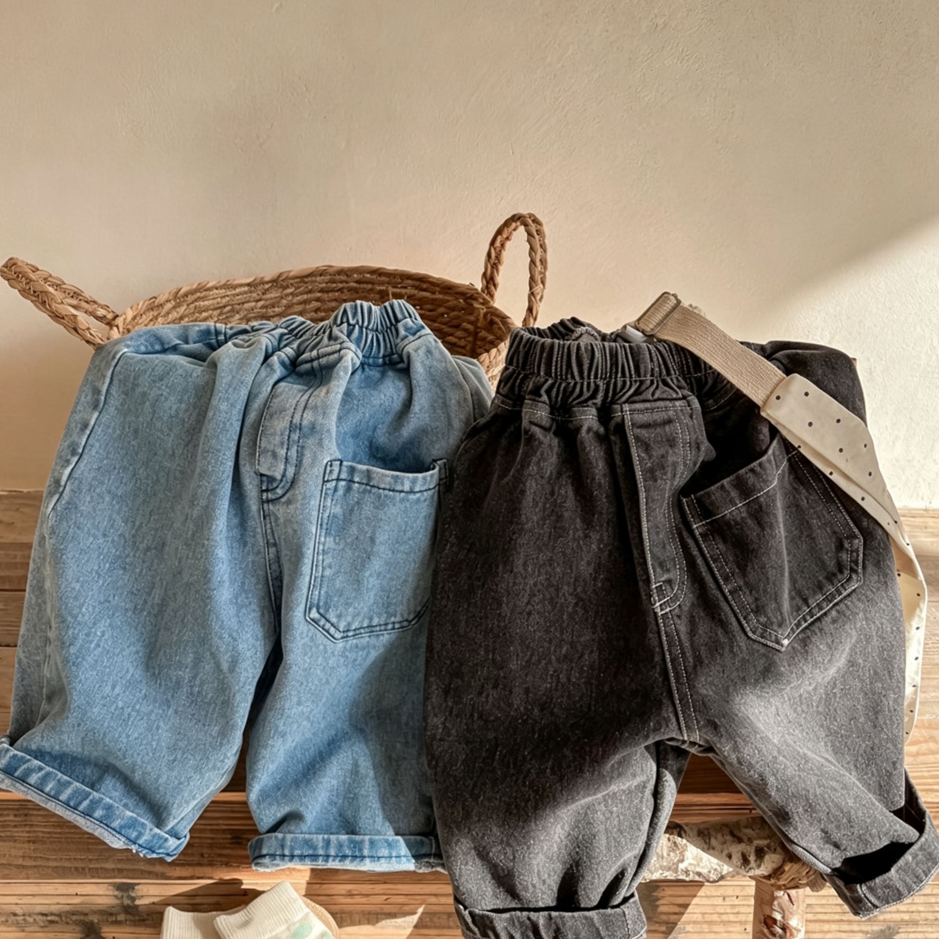 Kids Pocket Denim Harlan Pants