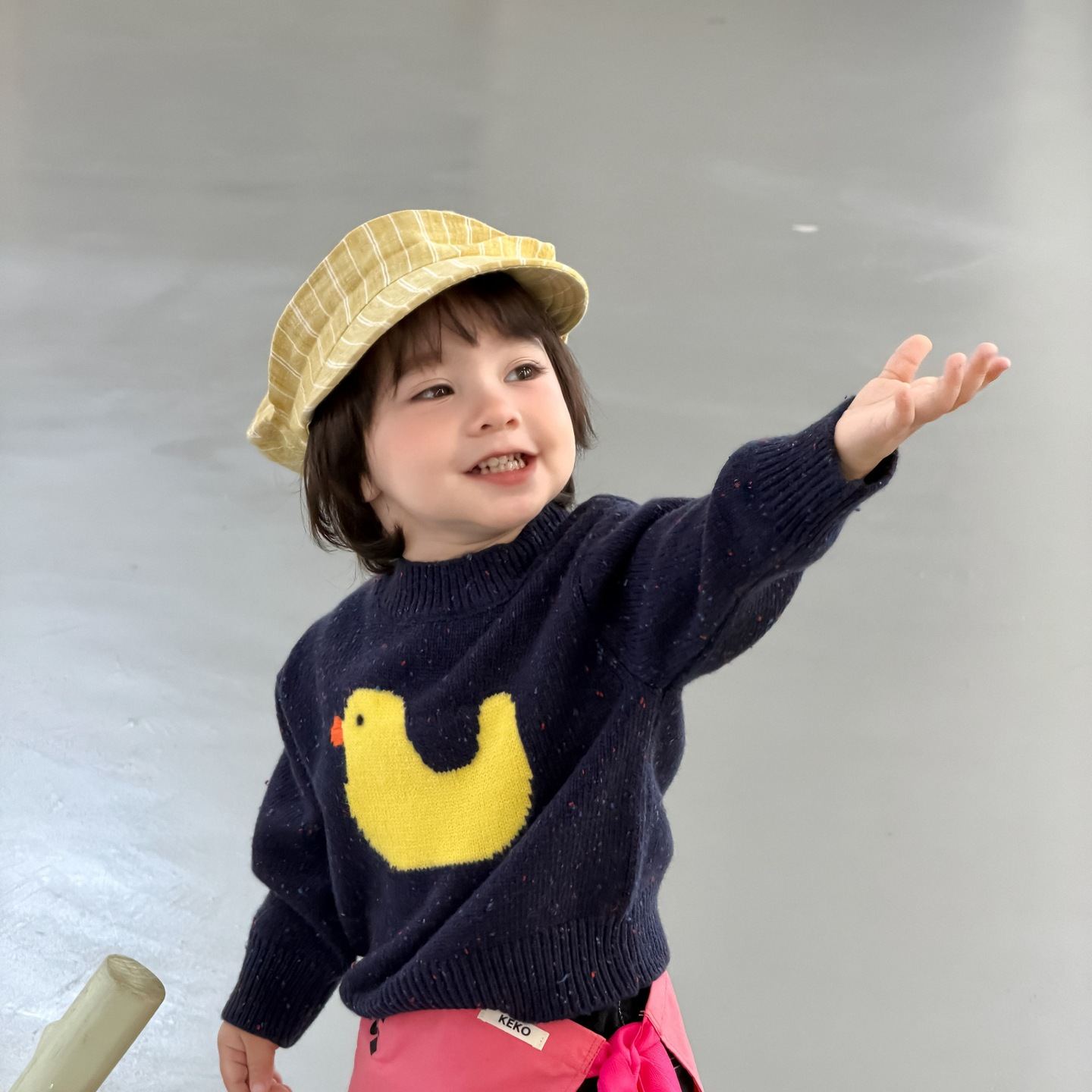 Baby Toddler Little Duck Sweater and Denim Pants Set