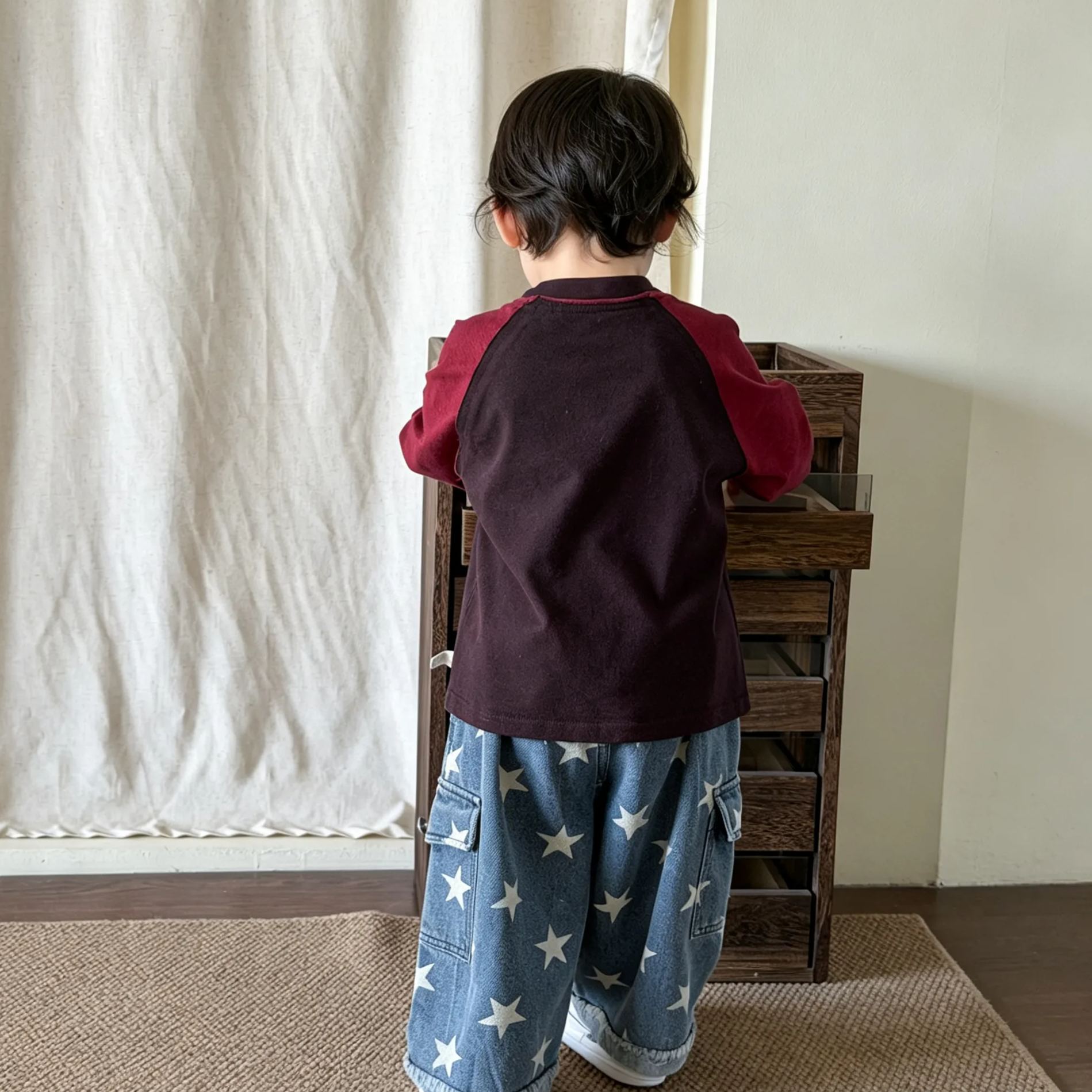 Baby Toddler Star Denim Cargo Pants